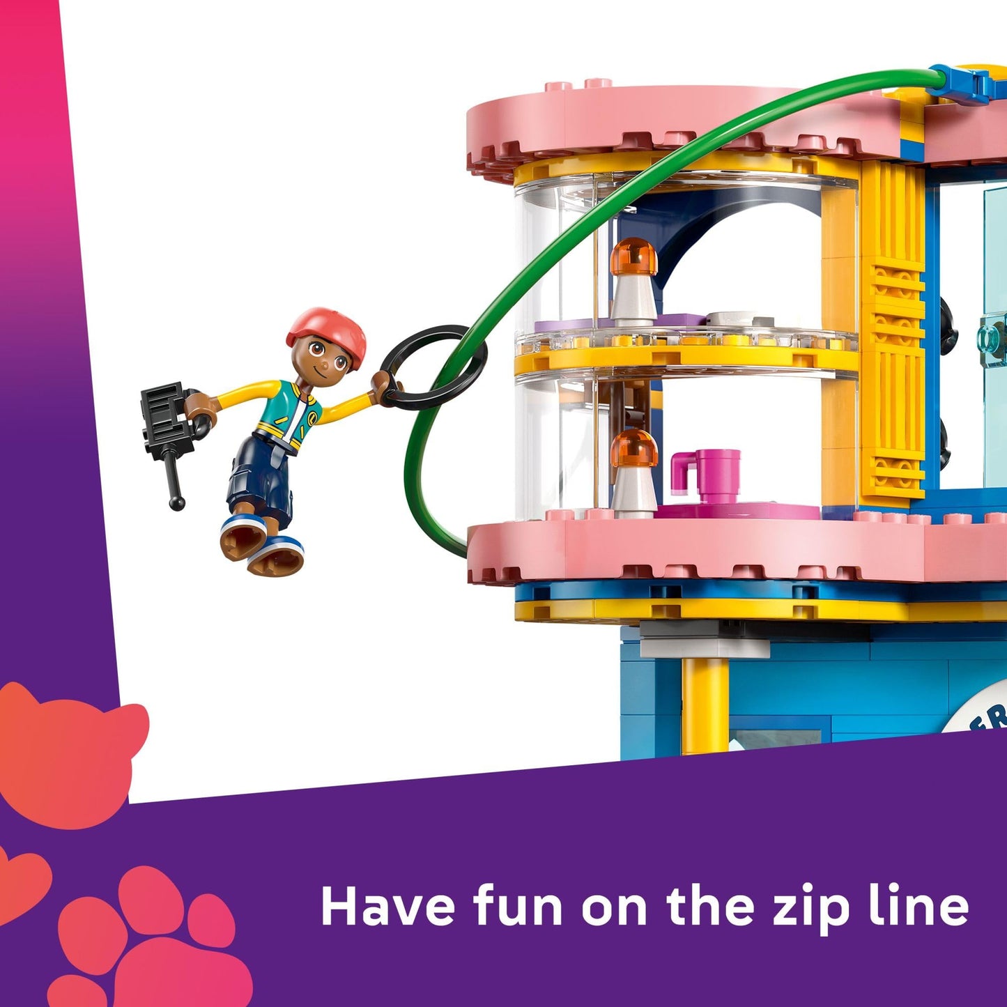 LEGO Friends Heartlake City Friends Club House Building Toy for Girls & Boys - Pretend Play Set for Kids, Ages 8+ - W/5 Minidolls, 3 Toy Animals, & Accessories - Gift Idea for Birthdays - 42689