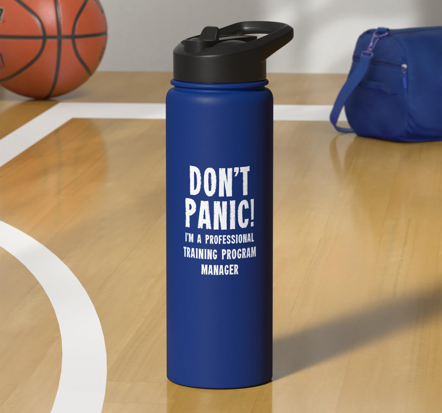 Training Program Manager Stainless Steel Insulated Water Bottle