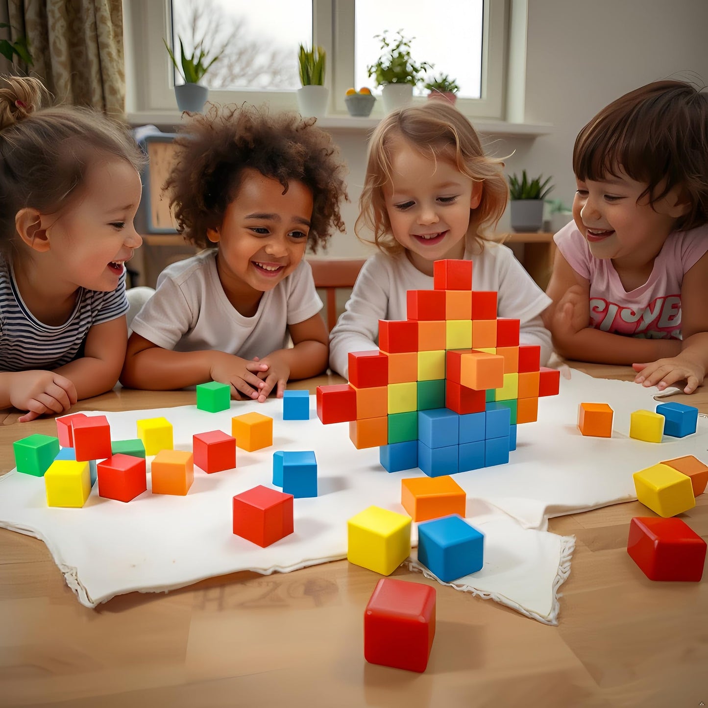 PSDVAYI Toys for 3 4 5 6 Years Old Toddlers, Magnetic Blocks 1.18 inch,40PCS Medium Magnetic Building Blocks, Magnet Cubes, Preschool STEM Sensory Toys, Montessori Autism Toys, Birthday