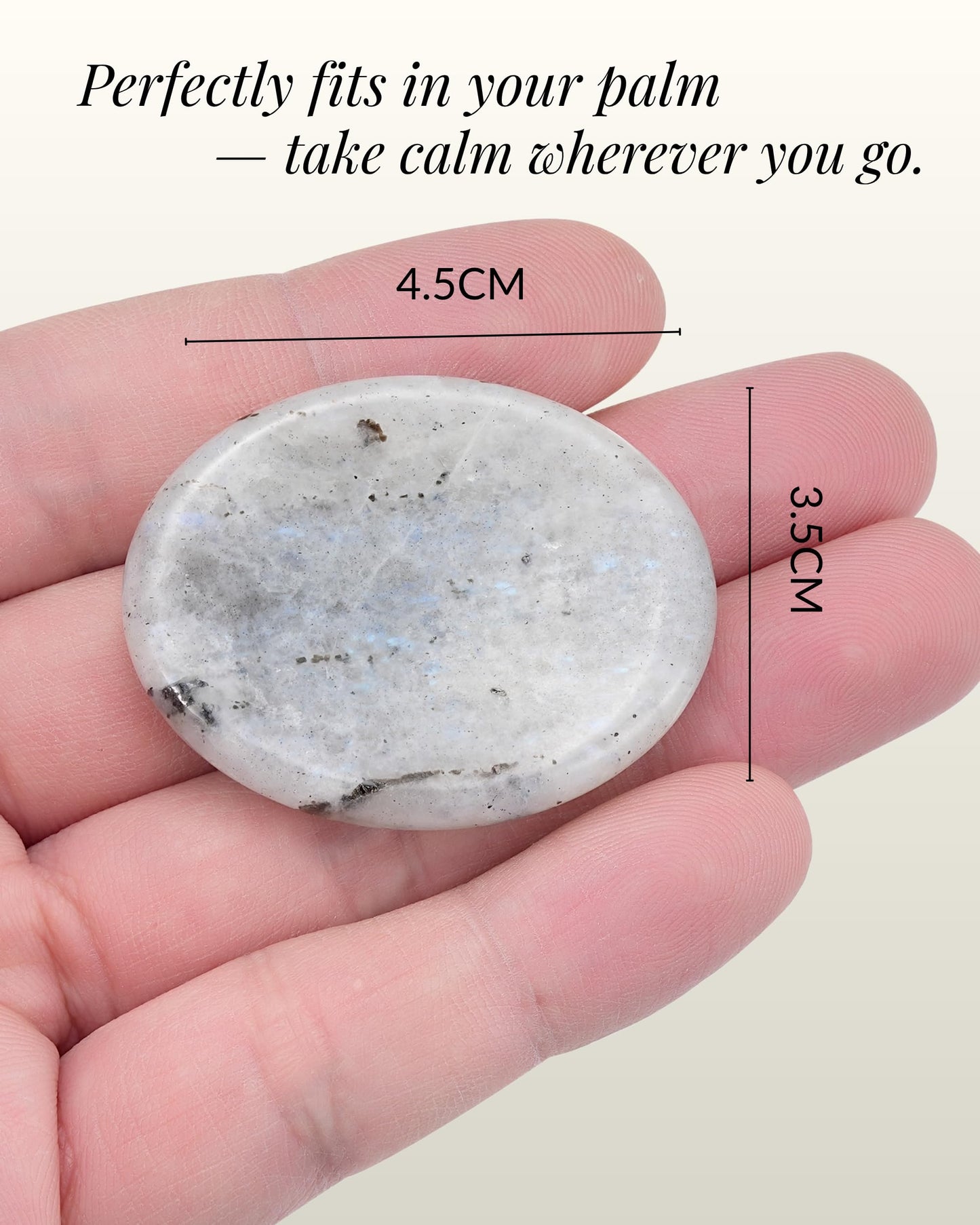 QianCannaor Crystals and Healing Stones Set for Anxiety, Relaxation Spiritual Crystals Gift for Meditation, Manifestation, Zen, Reiki, Fengshui (Keep Calm for New Beginnings)