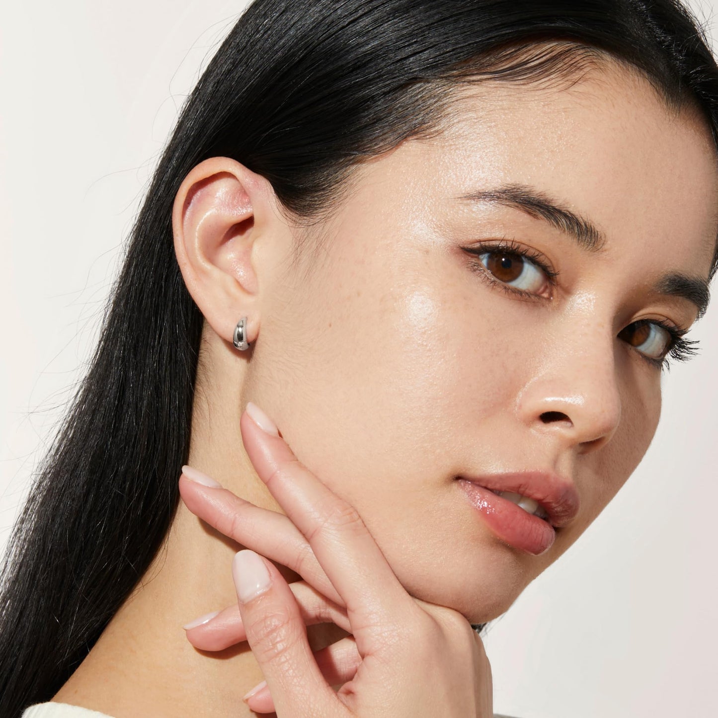 Ana Luisa Hoop Earrings for Women - 14K Gold Plated & Silver Rhodium Plated Assorted Earring Styles - Dainty, Small Gold Hoop Earrings - Hypoallergenic Tarnish-Free Jewelry
