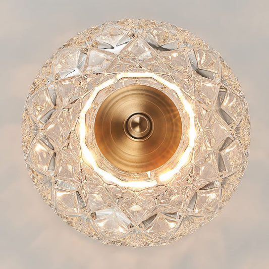 TLOLGT Antique Adjustable Pendant Light Fixtures Delicate Decorative Pattern Glass Ceiling Pendant Lighting for Kitchen Island Dining Room with Original Vintage Design