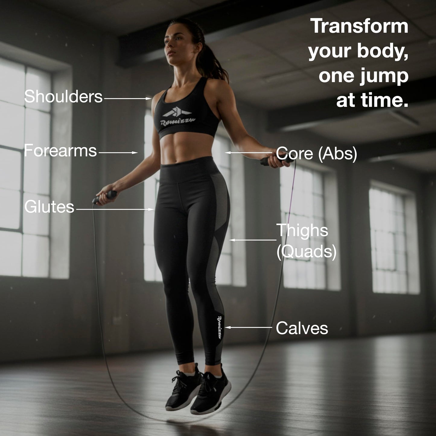 Romizzu Adjustable Speed Jump Rope for Boxing and Fitness, Tangle Free Steel Cable with Ball Bearings, Ergonomic Foam Handles, Includes Towel and Gift Box, Ideal for MMA Gym and Home Training