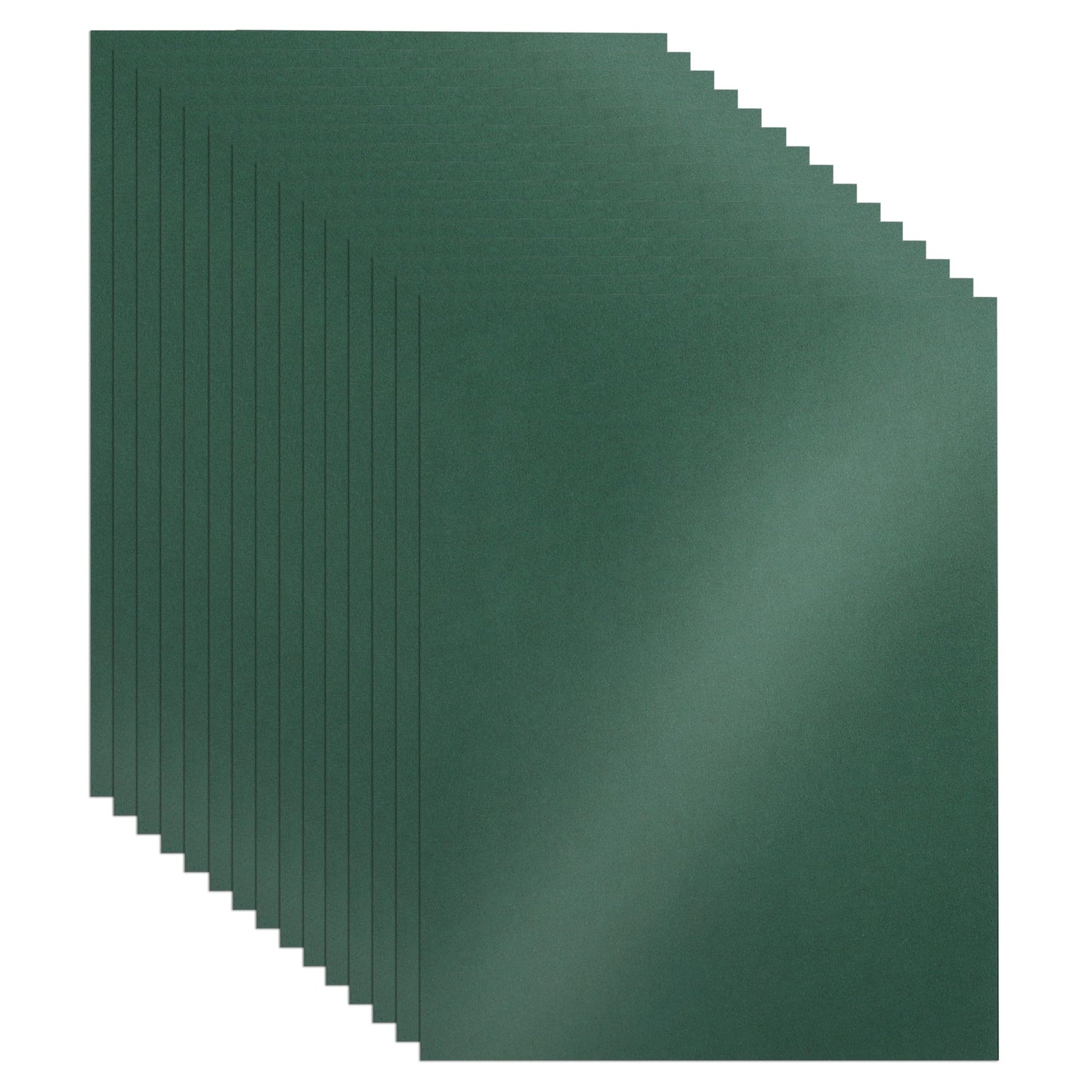 Guakicae 100 Sheets Dark Green Shimmer Cardstock 8.5 x 11 Scrapbook Paper, 92lb Premium Invitation Paper Card Stock for Wedding, Crafting, Greeting Cards, Making Cards, Birthday Decorations