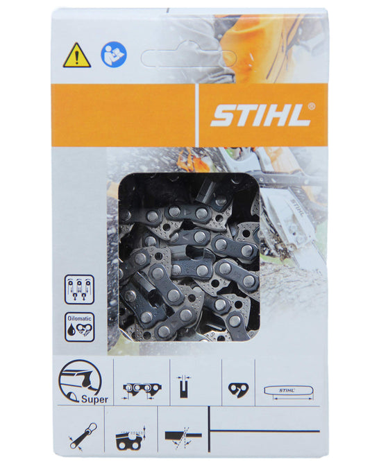 Stihl Oilomatic Rapid Super Chainsaw Chain 33RS72E 20 Inch Bar 0.325 Inch Pitch 72 Drive Links 3623 002 0072