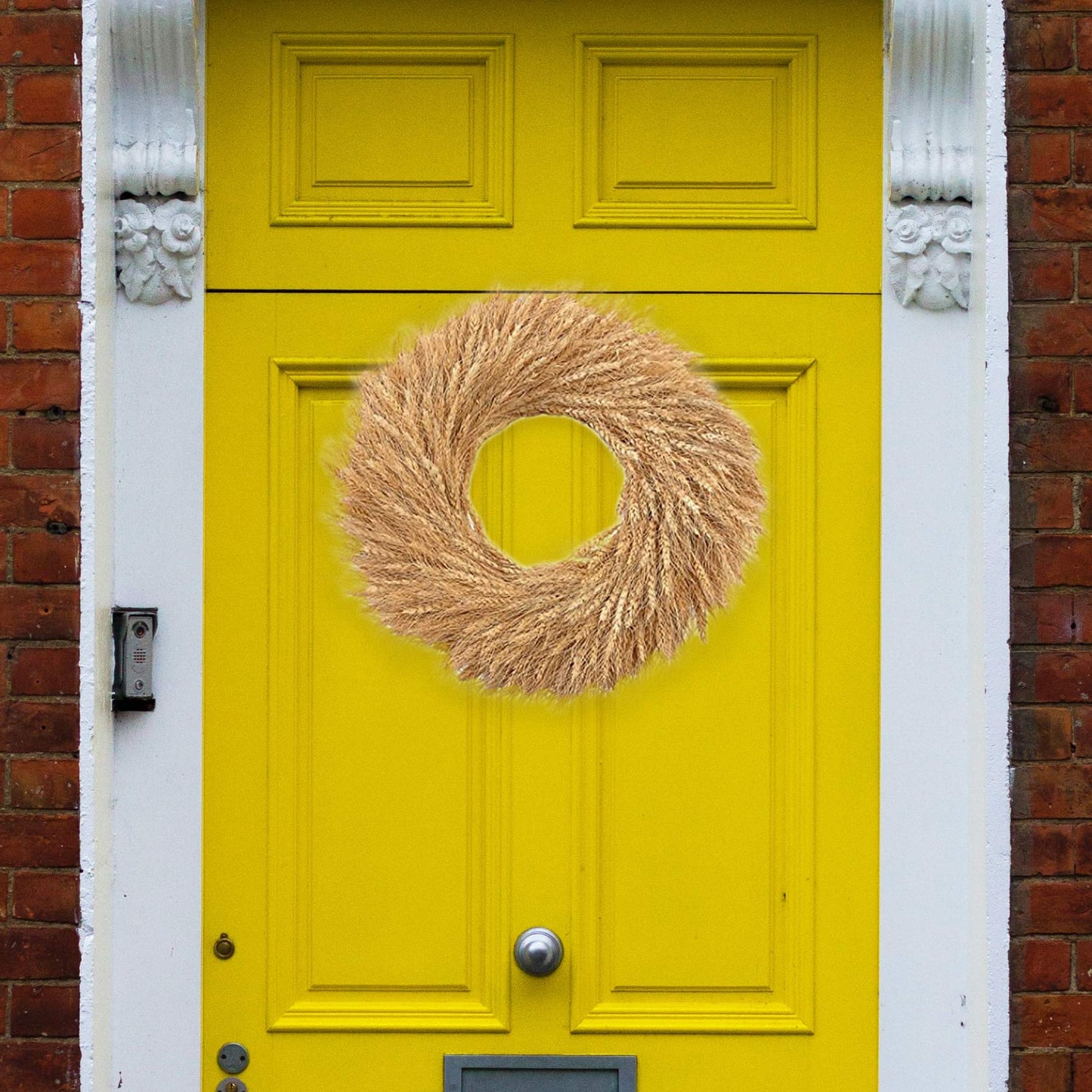 Uieke 17.7 Inches Dried Wheat Stalks, 200 Stems Dried Flowers 100% Natural Wheat for Home Kitchen Wedding Party Table Centerpiece Harvest Wreath Boho Farmhouse DIY Decoration