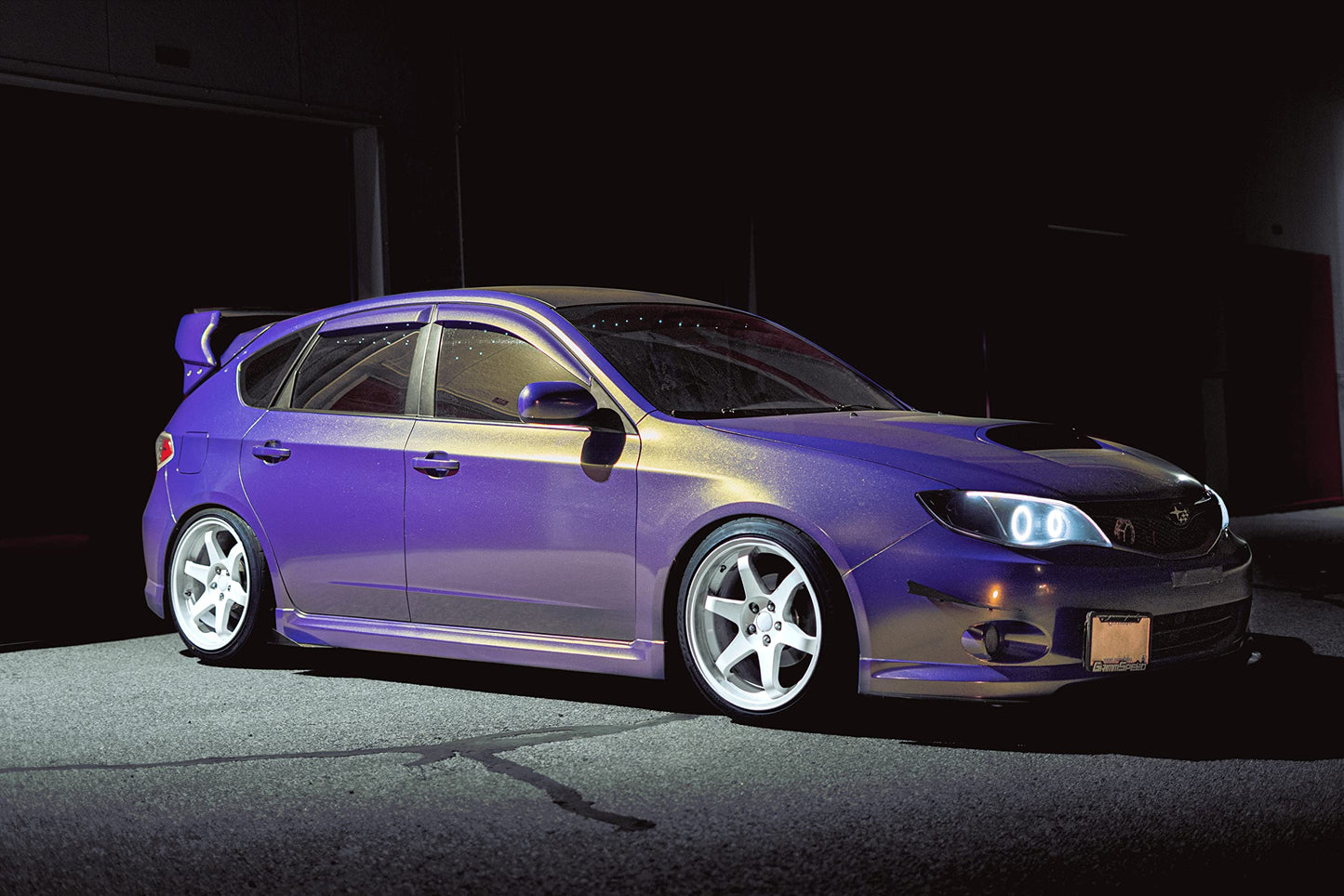 VViViD+ Gloss Galaxy Purple Premium Vinyl Wrap Film (25ft x 5ft)
