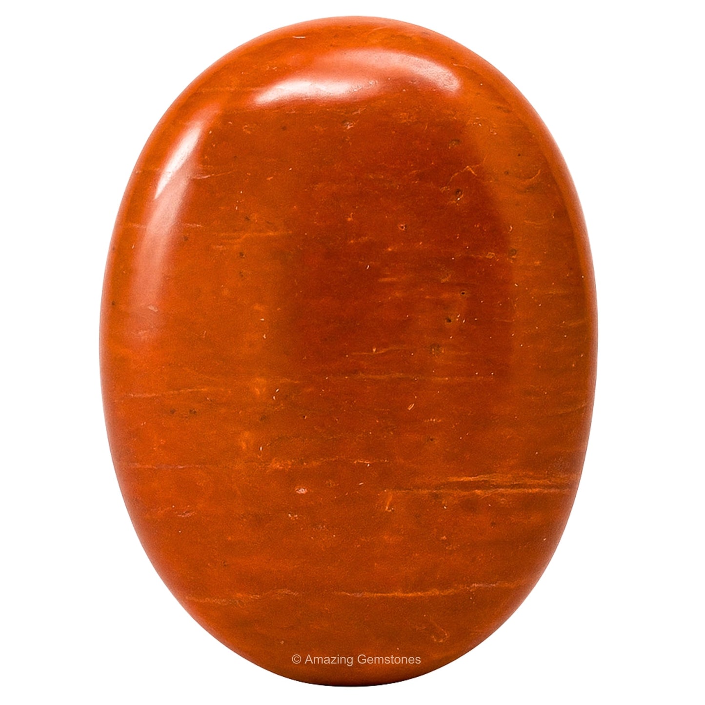 Amazing Gemstone Red Jasper Crystals and Healing Stones - Large Palm Stone Crystals Piedra - Crystal for Good Luck, Balanced Positive Energy, Meditation - Unique Stocking Stuffers and Gifts for Women