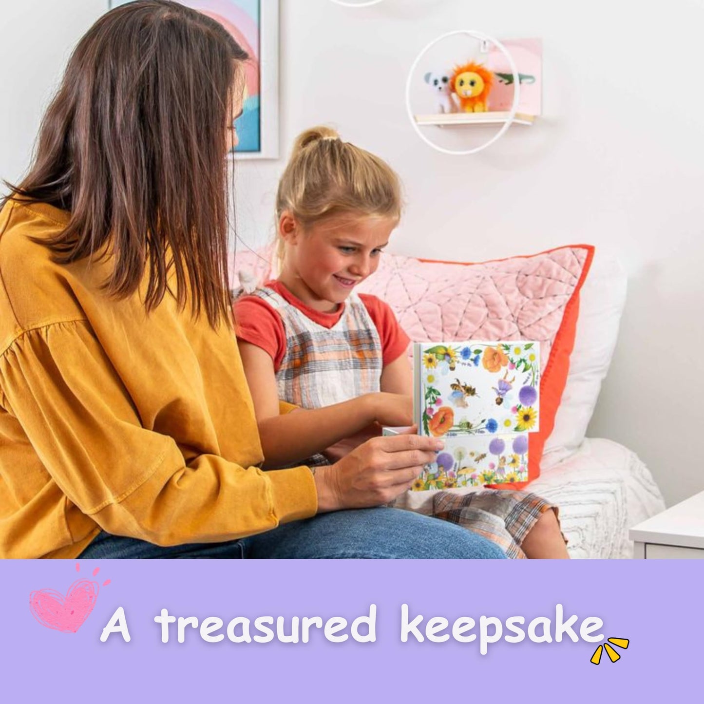ABI + OLIE Kids Musical Fairy Jewelry Box for Girls - Fairy Toys - A Music Box for Girls