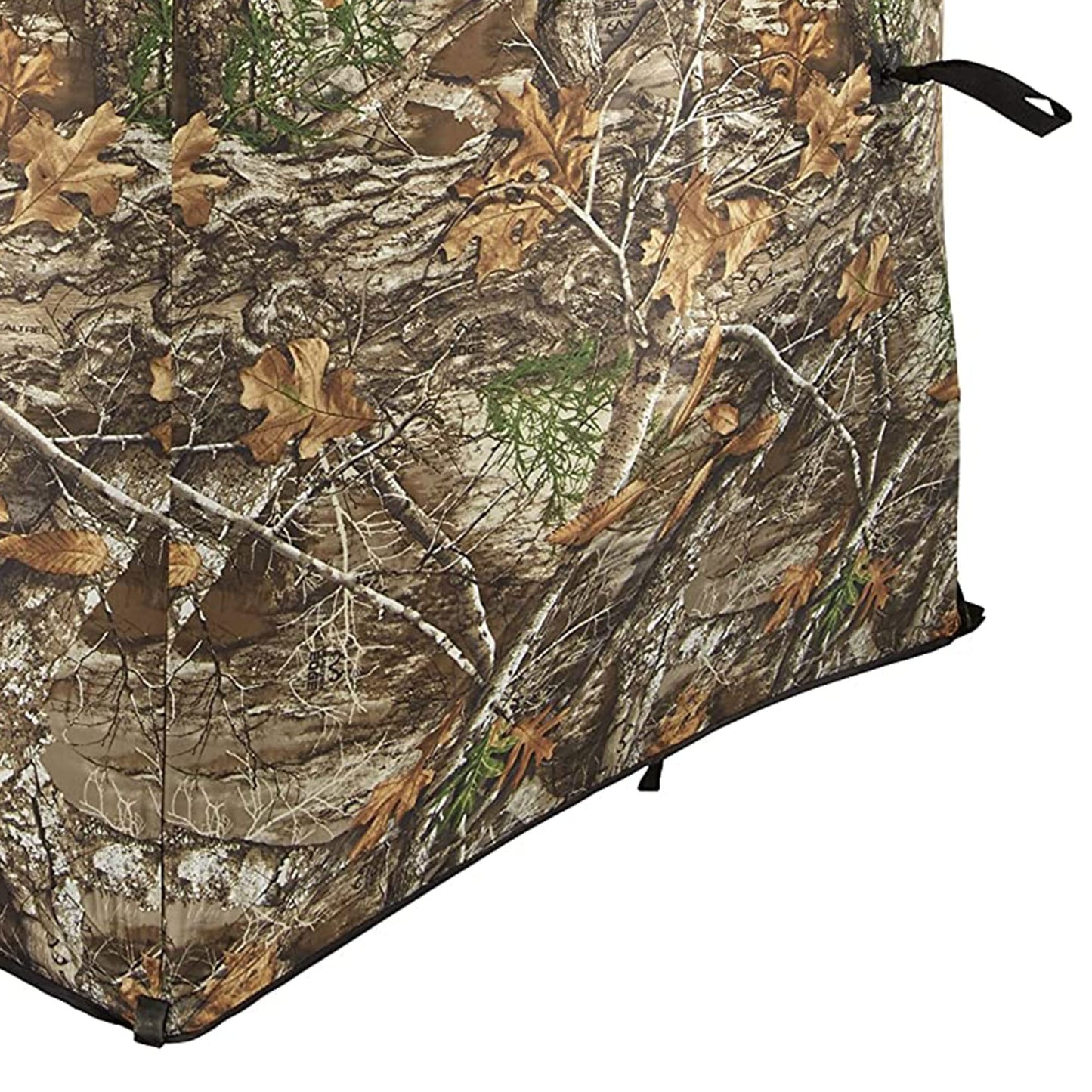 Ameristep Care Taker Portable Pop Up 2 Person Ground Hunting Concealment Blind with Mesh Window and Premium ShadowGuard, RealTree Edge
