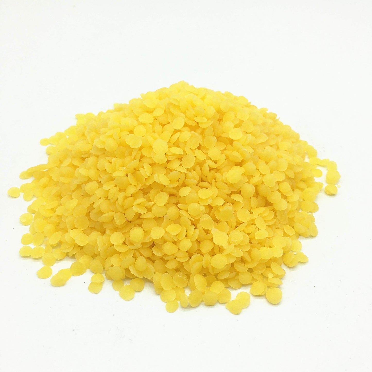 Beesworks Yellow Beeswax Pellets (1 lb) | 100% Pure, Cosmetic Grade, Triple-Filtered Beeswax for DIY Skin Care, Lip Balm, Lotion, and Candle Making