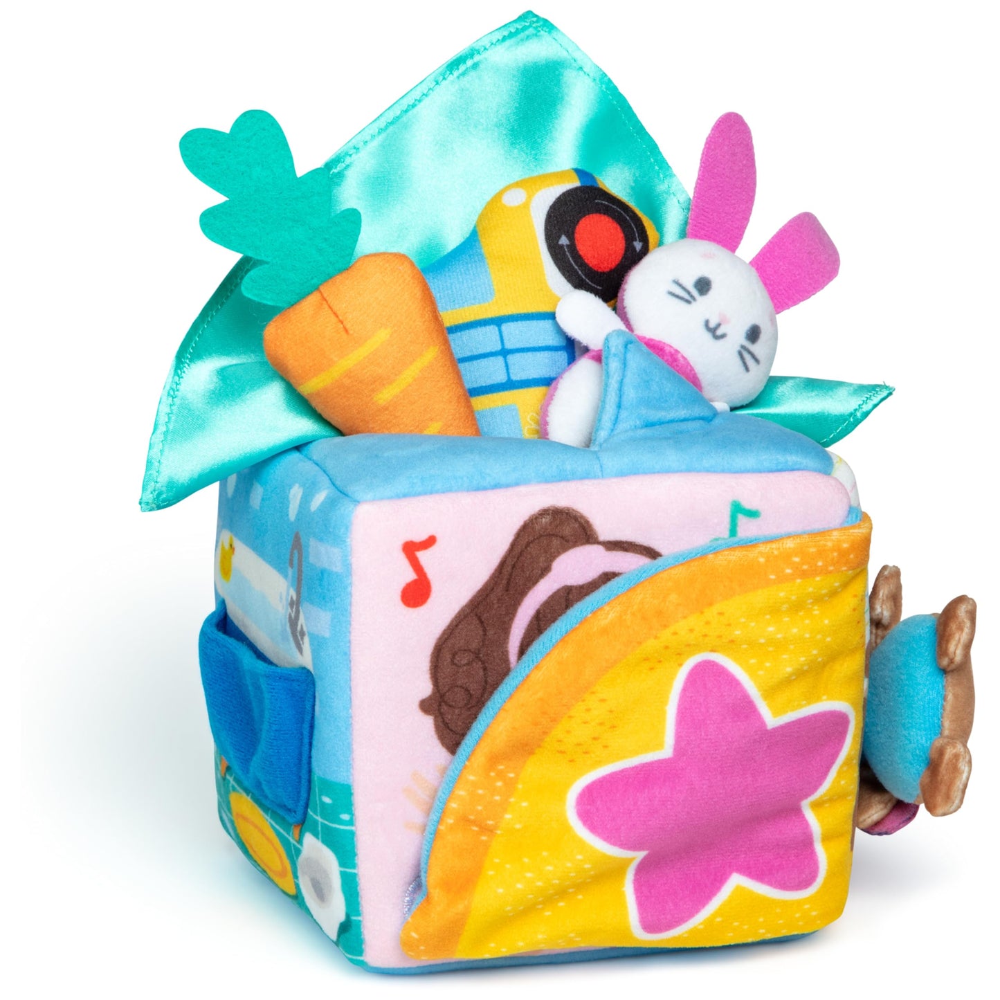 Ms. Rachel Official Surprise Learning Box, Educational Toys with Stuffed Animals, Sensory Toys & Activities for Babies, Toddler Toys for Girls & Boys Ages 3 Months - 2+ Years