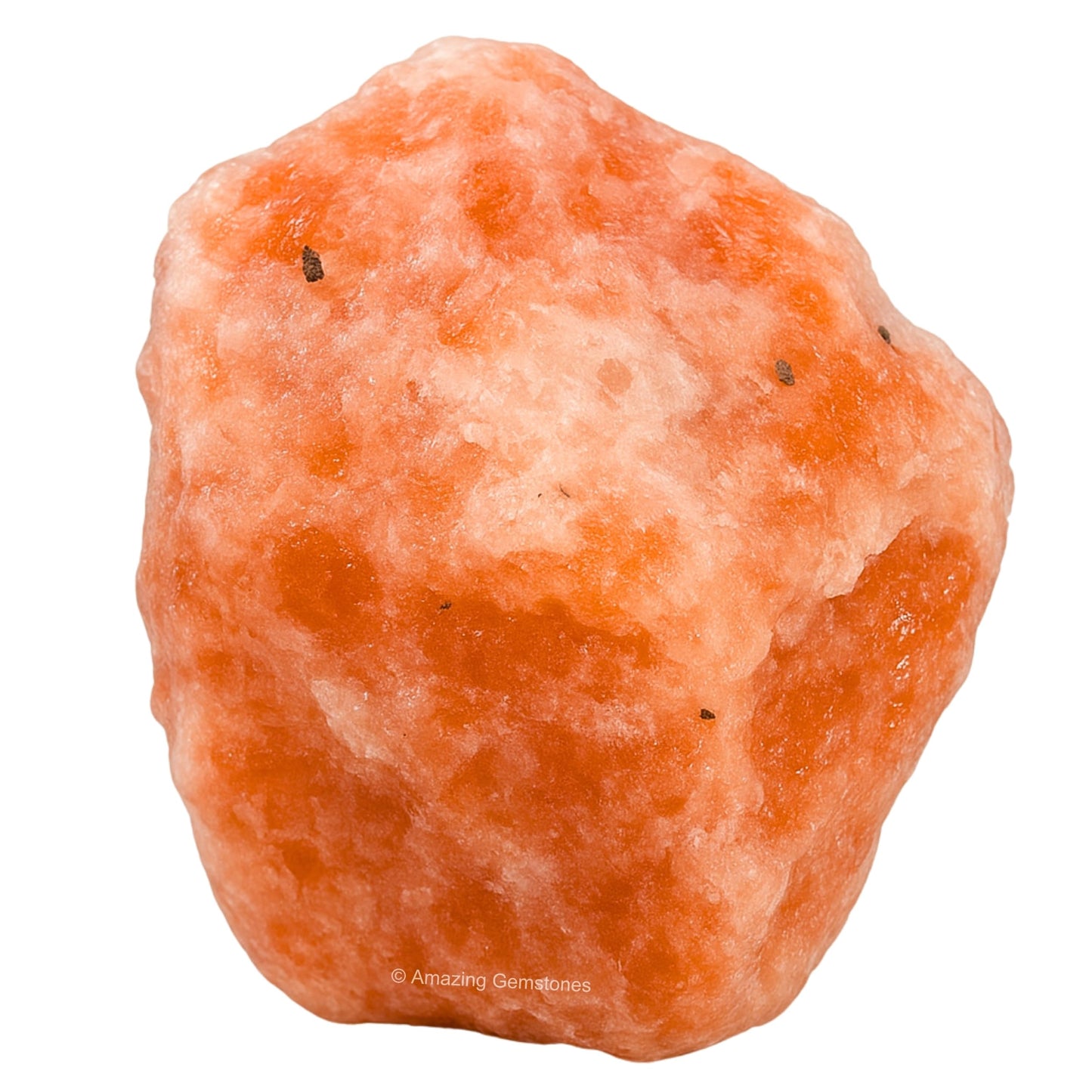 Amazing Gemstone Sunstone Raw Crystals and Healing Stones, Natural Rocks for Tumbling and DIY Raw Stones and Crystals (1 Piece)