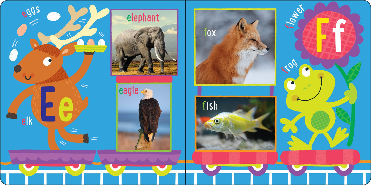 My First ABCs Padded Board Book (Board Books)