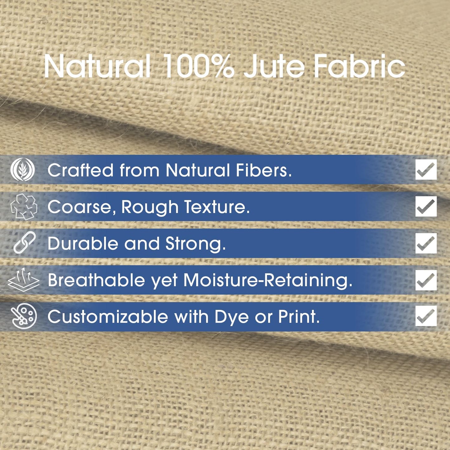 Pico Textiles 40" Wide Burlap - 3 Yard Bolt (9 Feet) - Premium Natural Burlap Fabric, Sold by The Yard - Great for Weddings, Home Crafts, Garden, Table Runner, Tablecloth