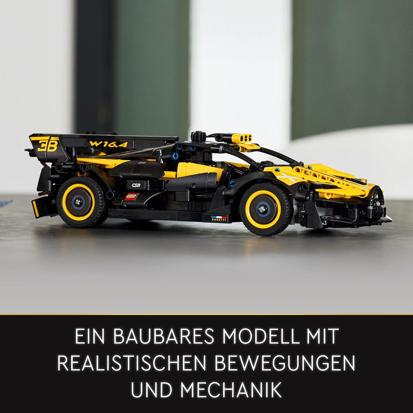 LEGO 42151 Technic Bugatti Car Toy Car Racing Model Car Collectible Iconic Vehicles from 9 Years Old