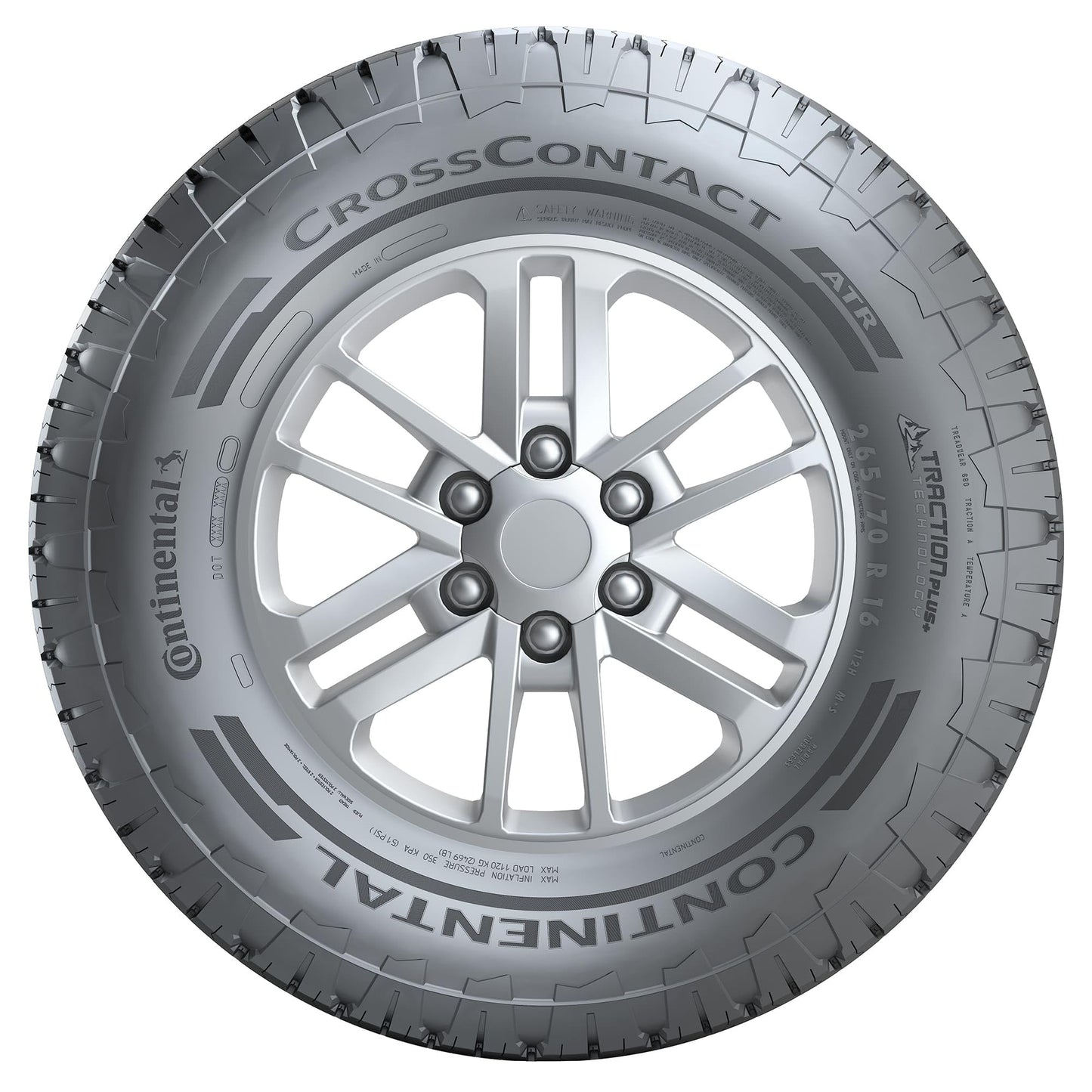 Continental ContiCrossContact ATR All Terrain 225/65R17 102H SUV/Crossover Tire