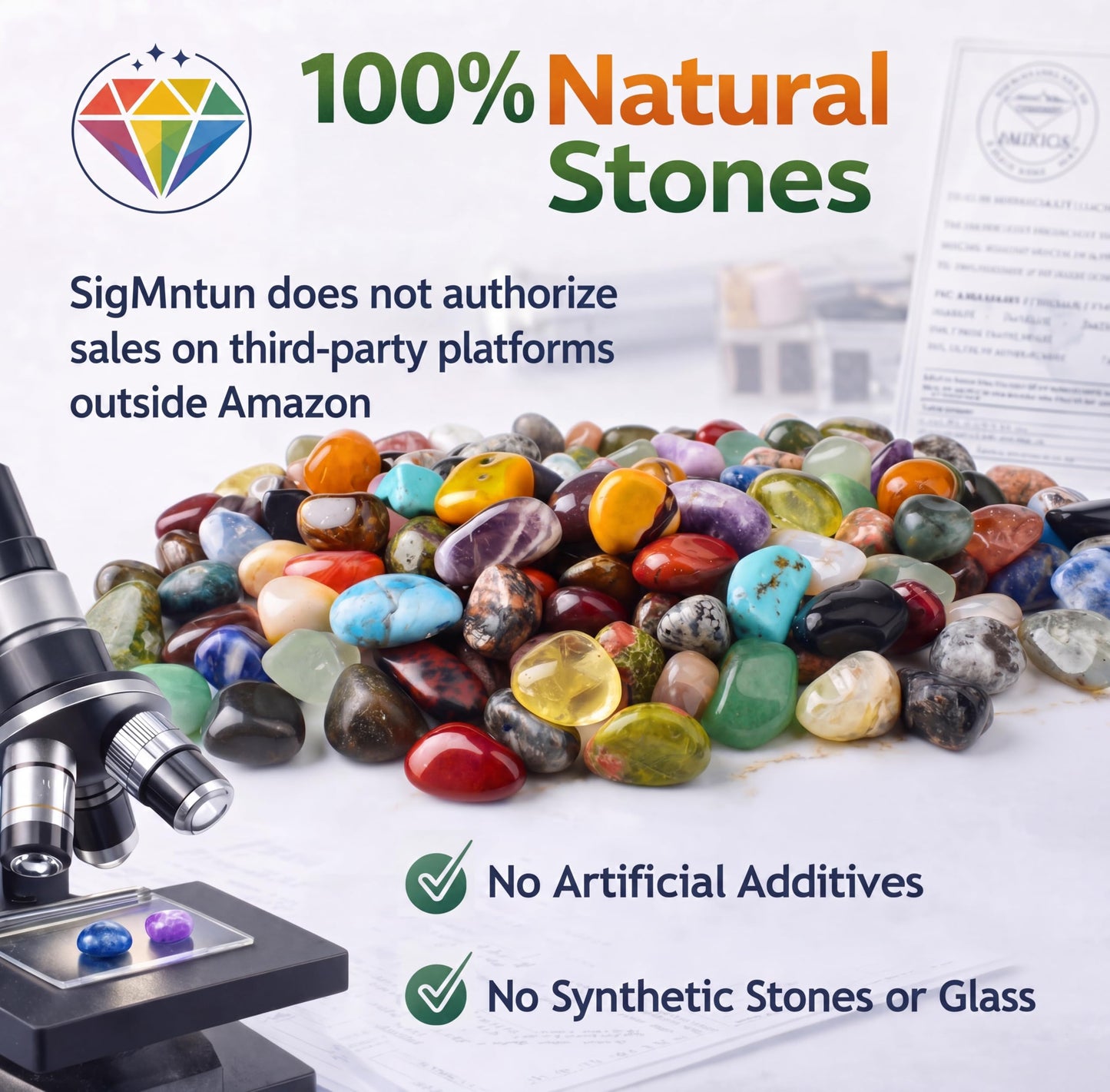 SigMntun Polished Yooperlite Crystal Chips Set, 0.4", 128 Pcs - Handpicked Tumbled Stones and Crystals Bulk for Healing, Reiki, Meditation, Witchcraft and Home Decor