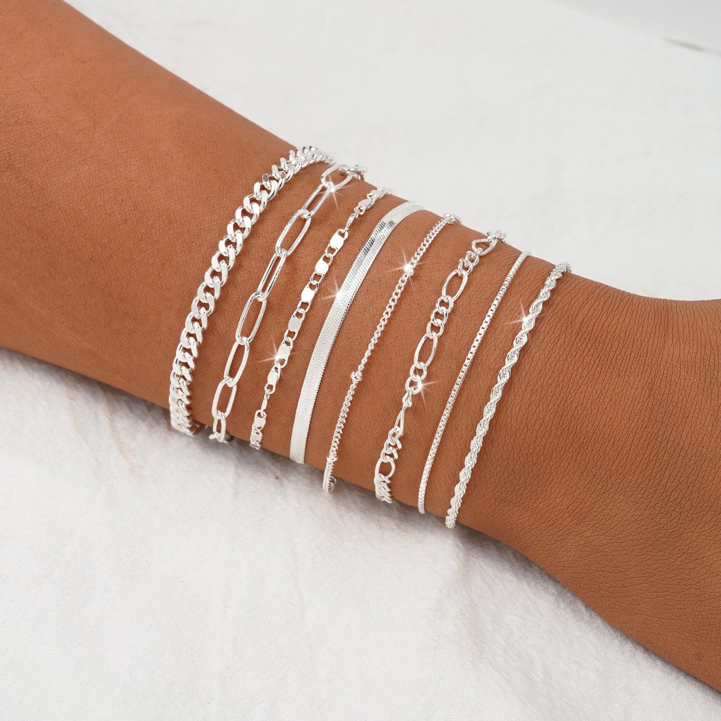 BERISO Gold Bracelets for Women, Elegant Adjustable 14K Gold Plated Bracelet for Women, Trendy Minimalist Dainty Gold Bracelet for Everyday Wear