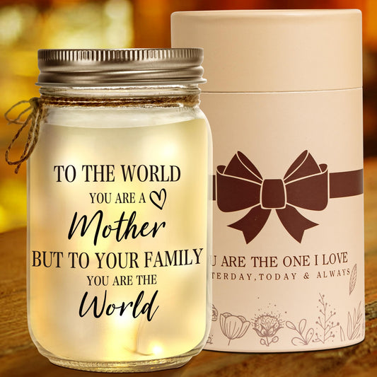 Kenon Mason Jar Night Light for Bestie, Birthday Day Gifts for Women, Home Decoration Lights, Personalized Mason Jar Mothers Day Christmas Gifts for Best Friends Sister