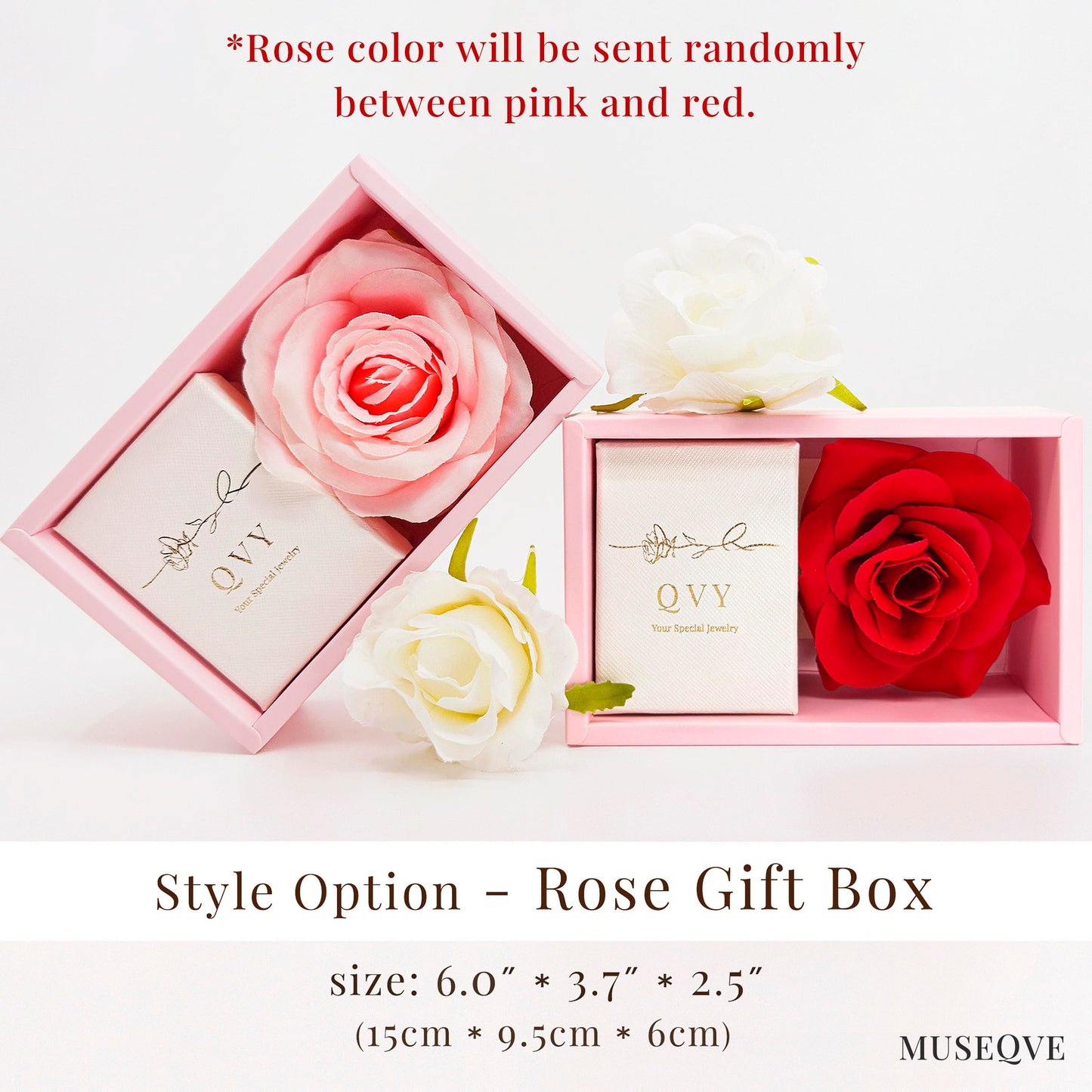 14K Gold Plated CZ Solitaire Necklace for Women • Princess Cut Square Rectangle Rhombus Cubic Zirconia Diamond Pendant Jewelry • Tarnish Free Adjustable Chain [CZN] (Rose Gift Box, Princess-Gold)