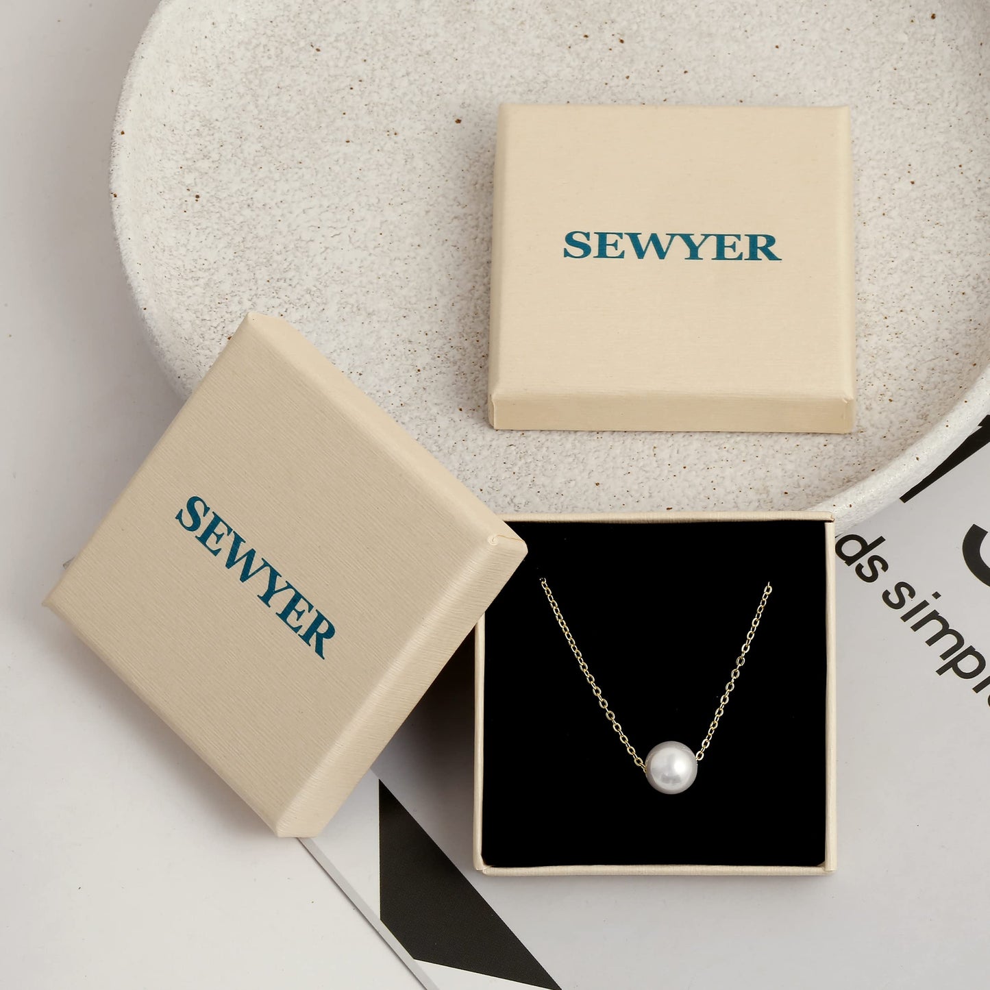 Sewyer Gold Dainty Bracelet Set for Women 14K Gold Filled Layering Chain Bracelets Stacked Bracelets Simple Set Jewelry Gift