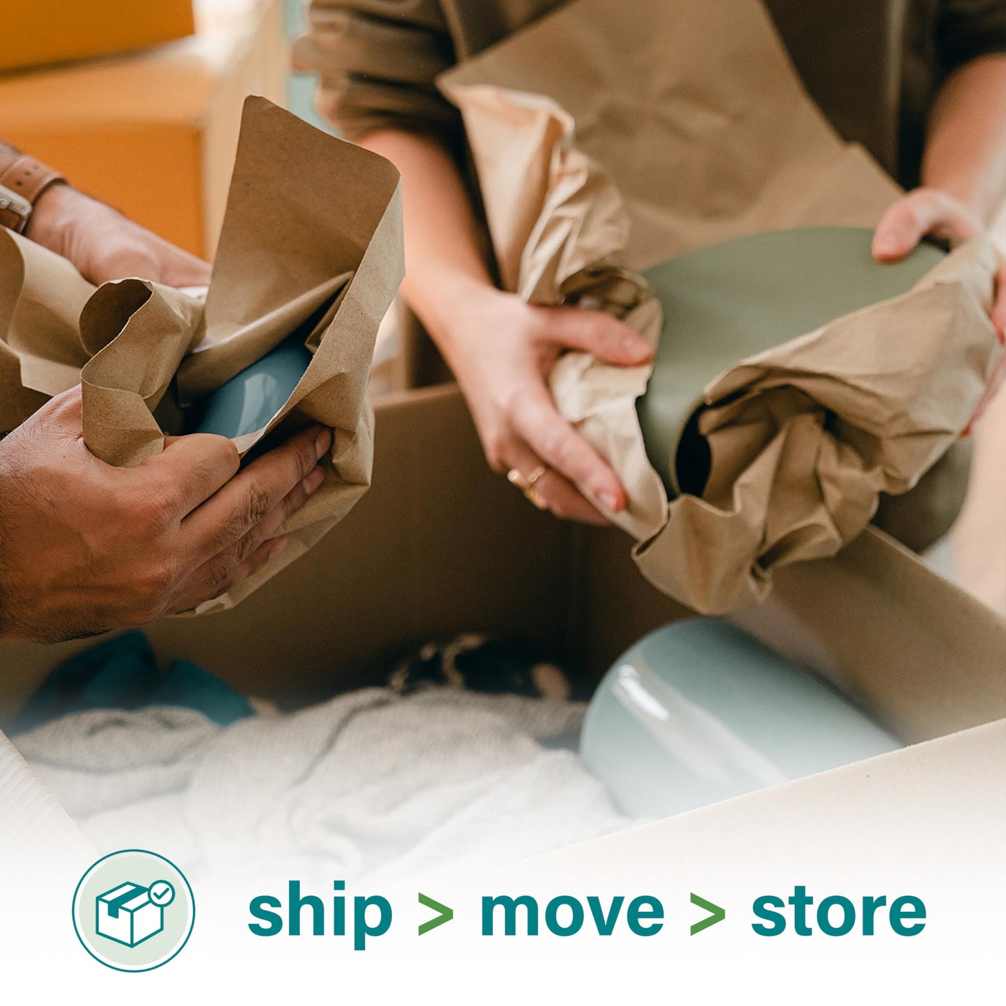 Elementree Brown Packing Paper Sheets for Moving & Shipping - 250 Count (229 Feet) - 14.5" x 11" Sheet Size - Sustainable Void Fill Packaging Made in the USA - Kraft Paper Thickness (00923)