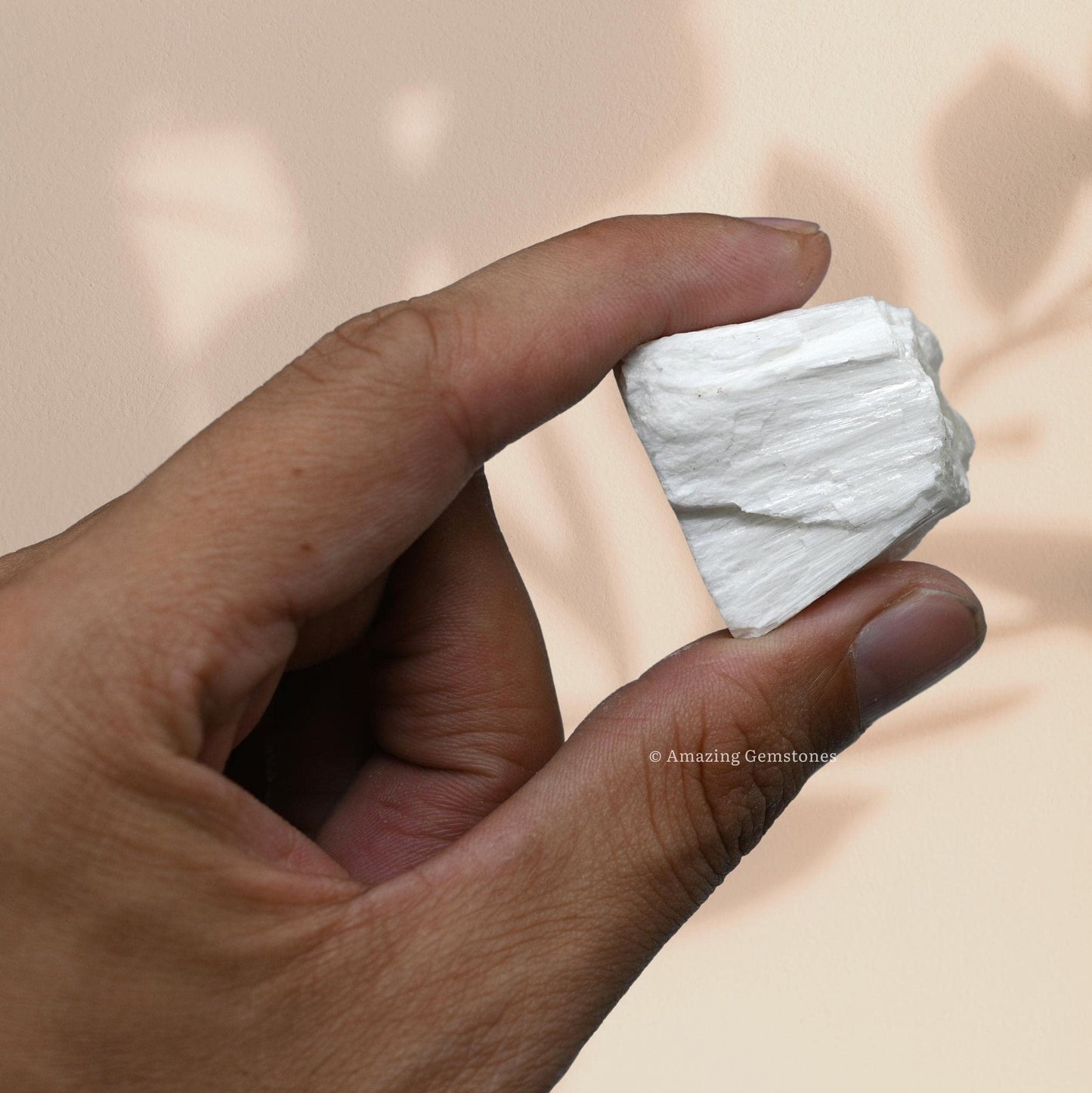 Amazing Gemstone Scolecite Raw Crystals and Healing Stones, Natural Rocks For Tumbling - DIY Raw Stones And Crystals (1 Piece)