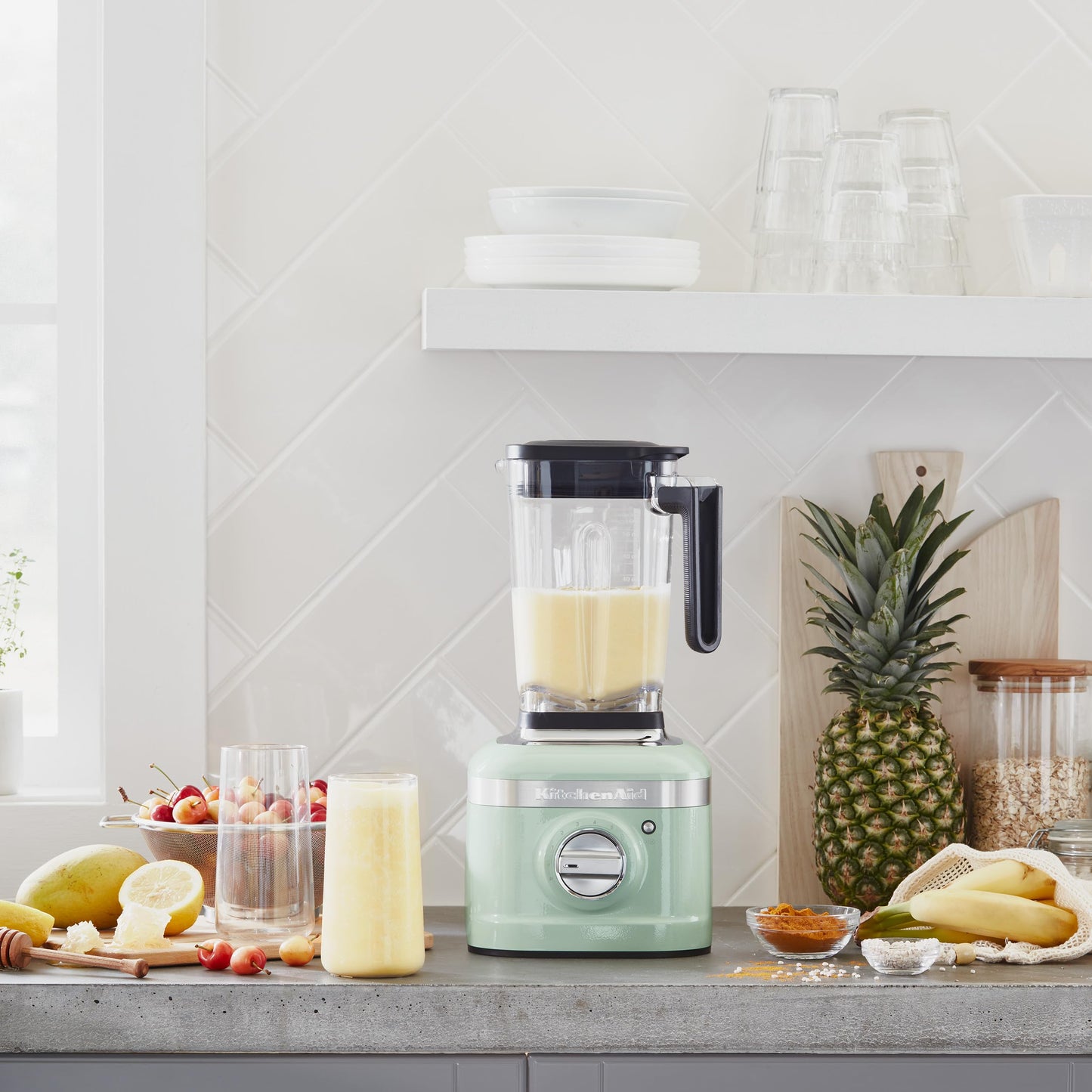 KitchenAid K400 Variable Speed Blender with Tamper - KSB4028 - Pistachio