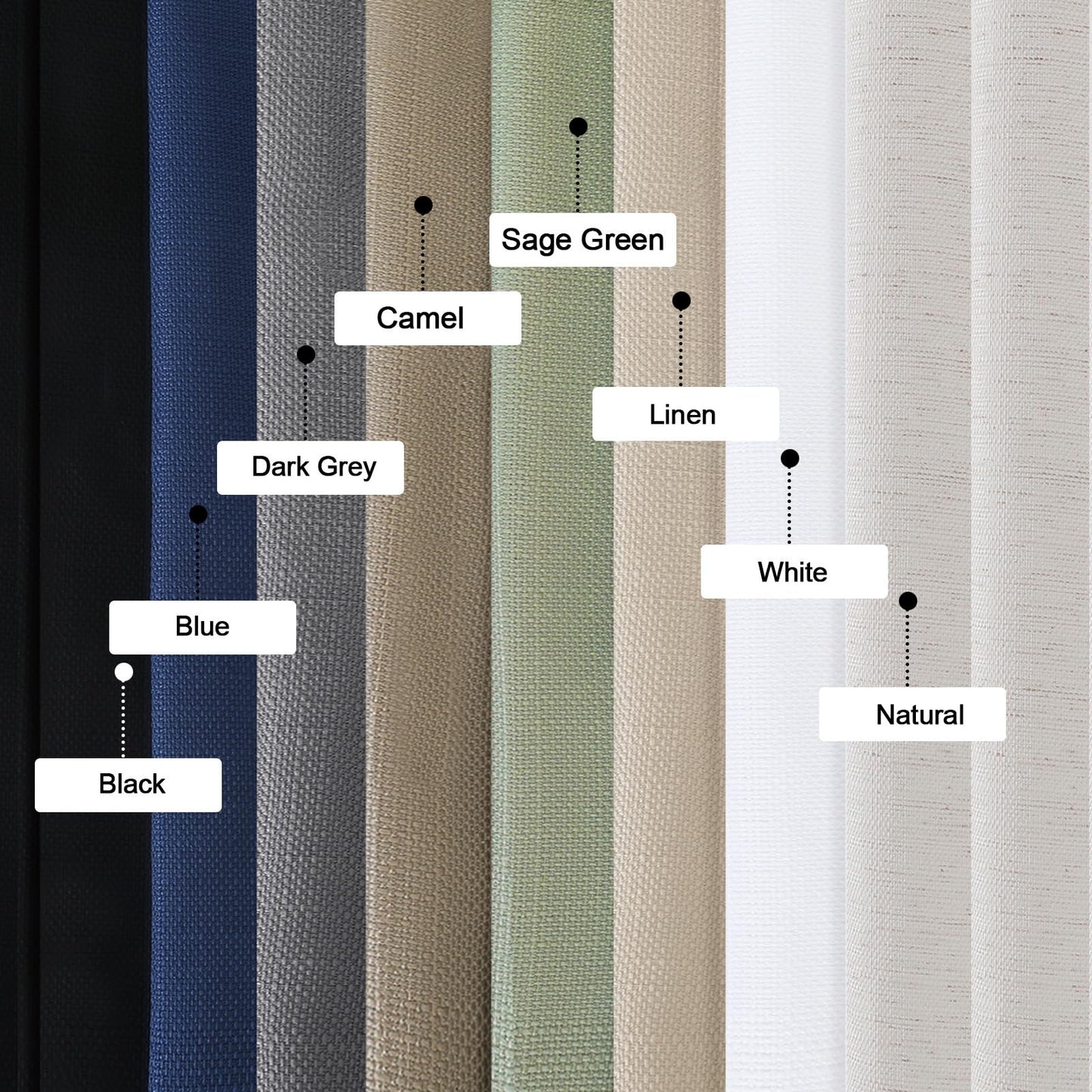OWENIE Bob 1 PCS Light Green Valances for Windows, Faux Linen Textured Kitchen Window Curtains Valance for Bedroom Living Room, Modern Soft Airy Solid Rod Pocket Bathroom Cafe Curtain, 60Wx14L Inch