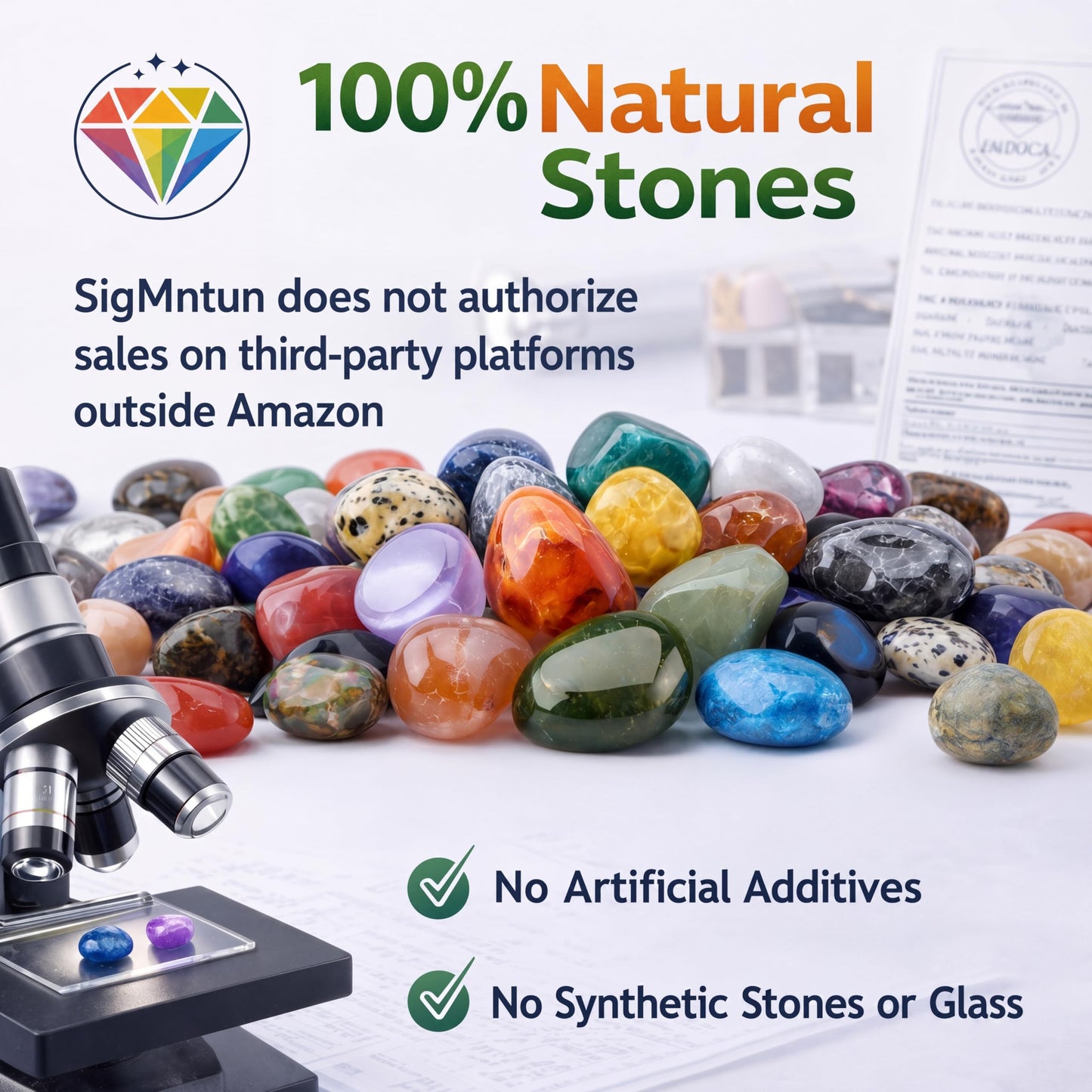 SigMntun Polished Amethyst Crystals - 0.5" 10 oz Handpicked Natural Tumbled Gemstones Rocks, Pebbles for Reiki, Chakra, Healing Home Decor