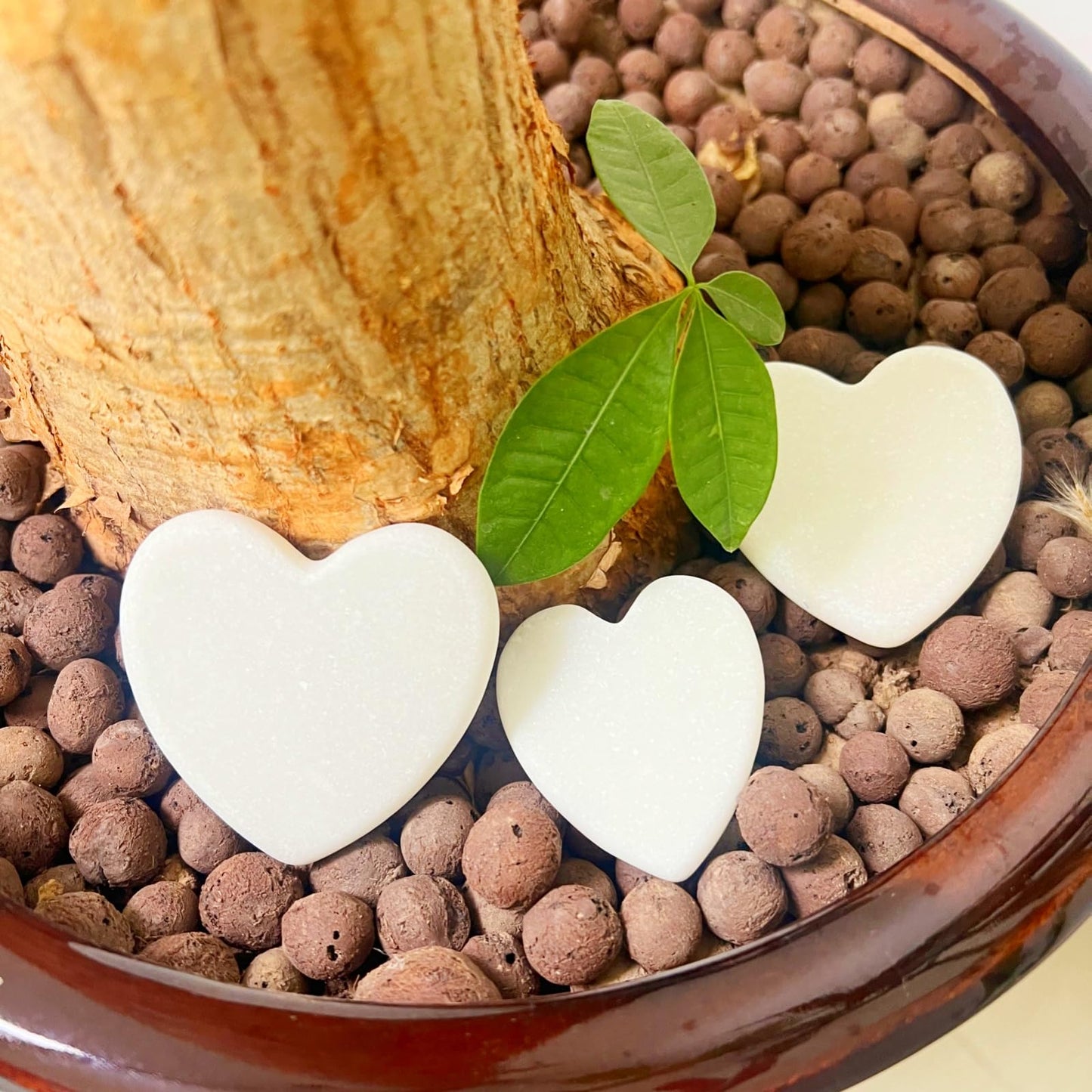 Lifetop 12PCS White Heart Shaped Rocks for Painting, Medium & Small Heart Rocks to Paint, 2.0/2.4in Flat Painting Stones,Smooth Kindness Rocks for Crafts, DIY,Garden Decoration,Holidays