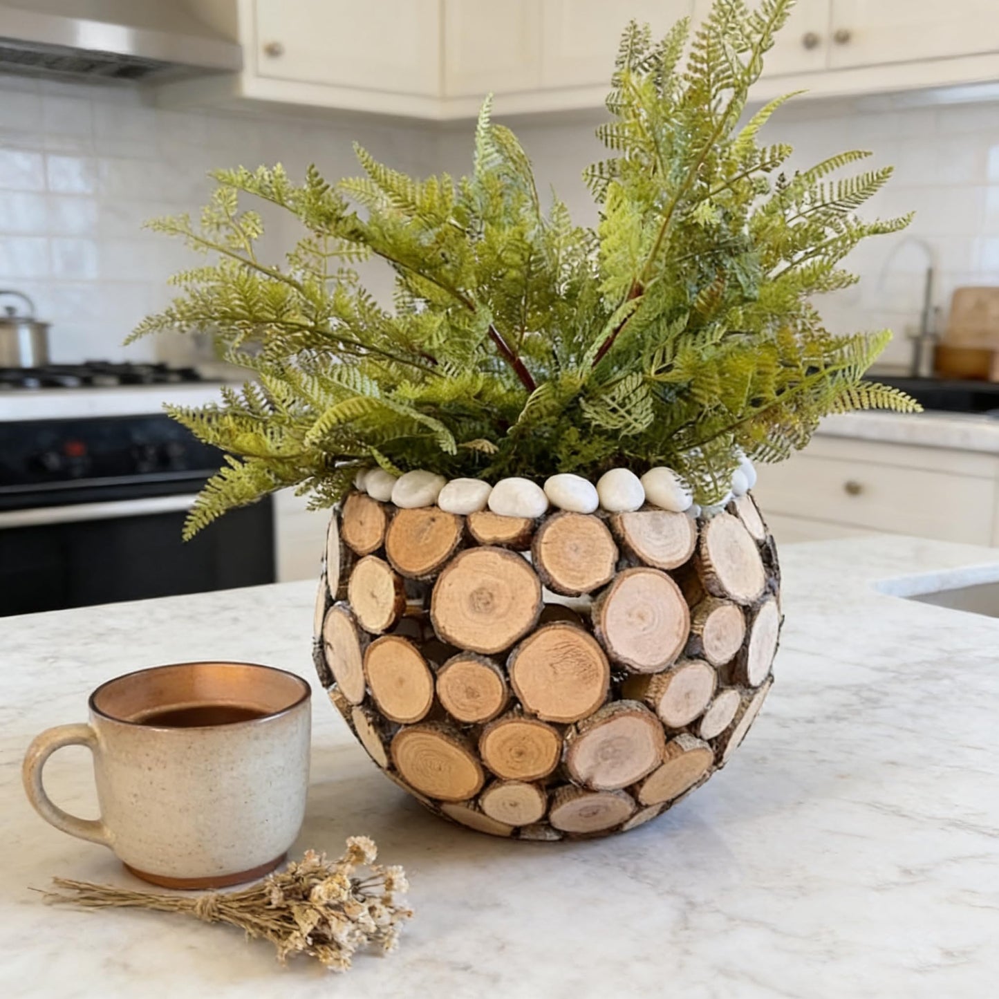 210pcs roundwood Slices,Chips! Perfect for Art and DIY Enthusiasts, These Chips can be Used to Create Your own vases or Decorate Party Walls with Unique Ornaments. (210)
