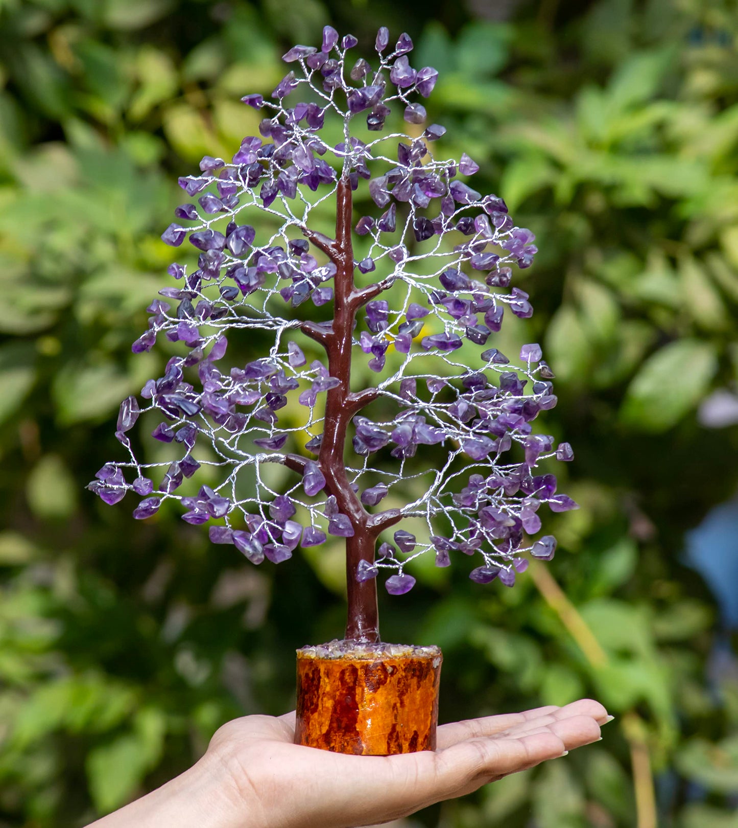 Crocon® Amethyst Crystal Tree of Life Birthday Gifts for Women Men, Friends, Healing Crystals Tree of Life Sister Gift for Her, Home Decor, Gift for Mom, House Warming Gift New Home Unique Gifts Idea