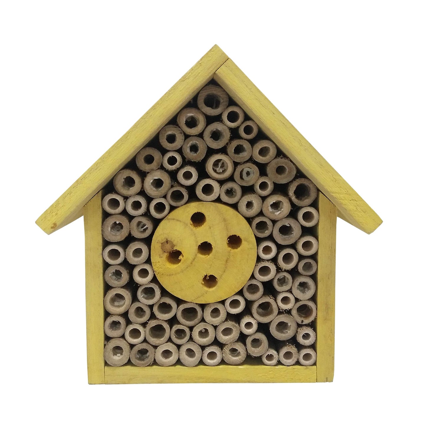 Eco-Friendly Bee House Hotel - Insect Nest Box for Gardens and Yards