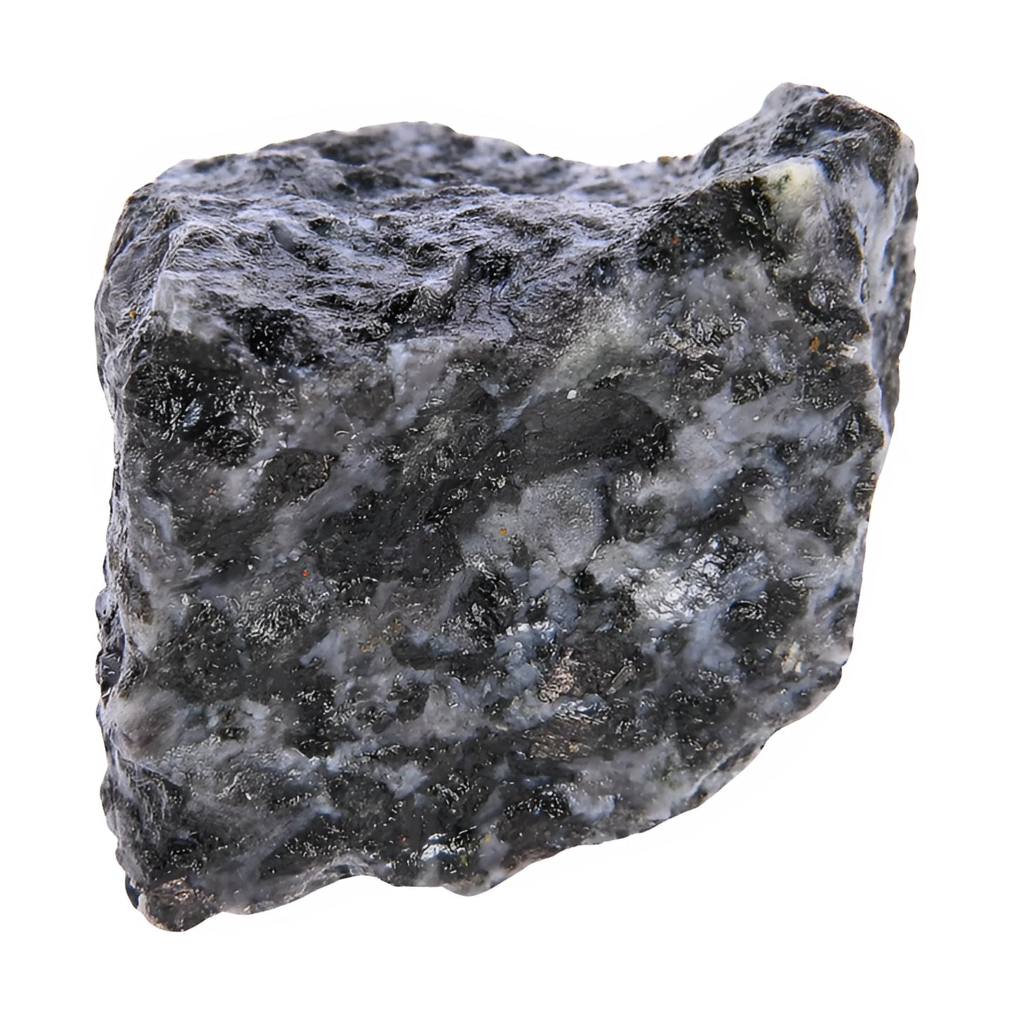 ANAYA AGATE Indigo Gabbro 2 Pcs Raw Crystals Rough Gemstones w/Authenticity Card, Velvet Pouch - Large 1.25–2.0" Raw Stones for Tumbling, Cabbing, Polishing, Cutting Natural Healing Crystals for Home Decor, DIY Stones