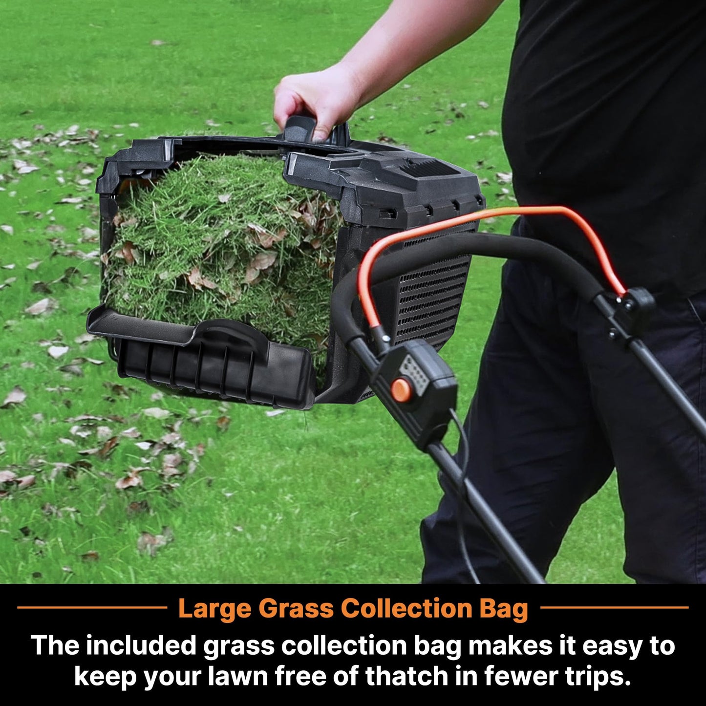 LawnMaster Cordless 24V Max 13-inch Lawn Mower and Cordless Leaf Blower Combo with 2x4.0Ah Batteries and Charger-24VMWBL