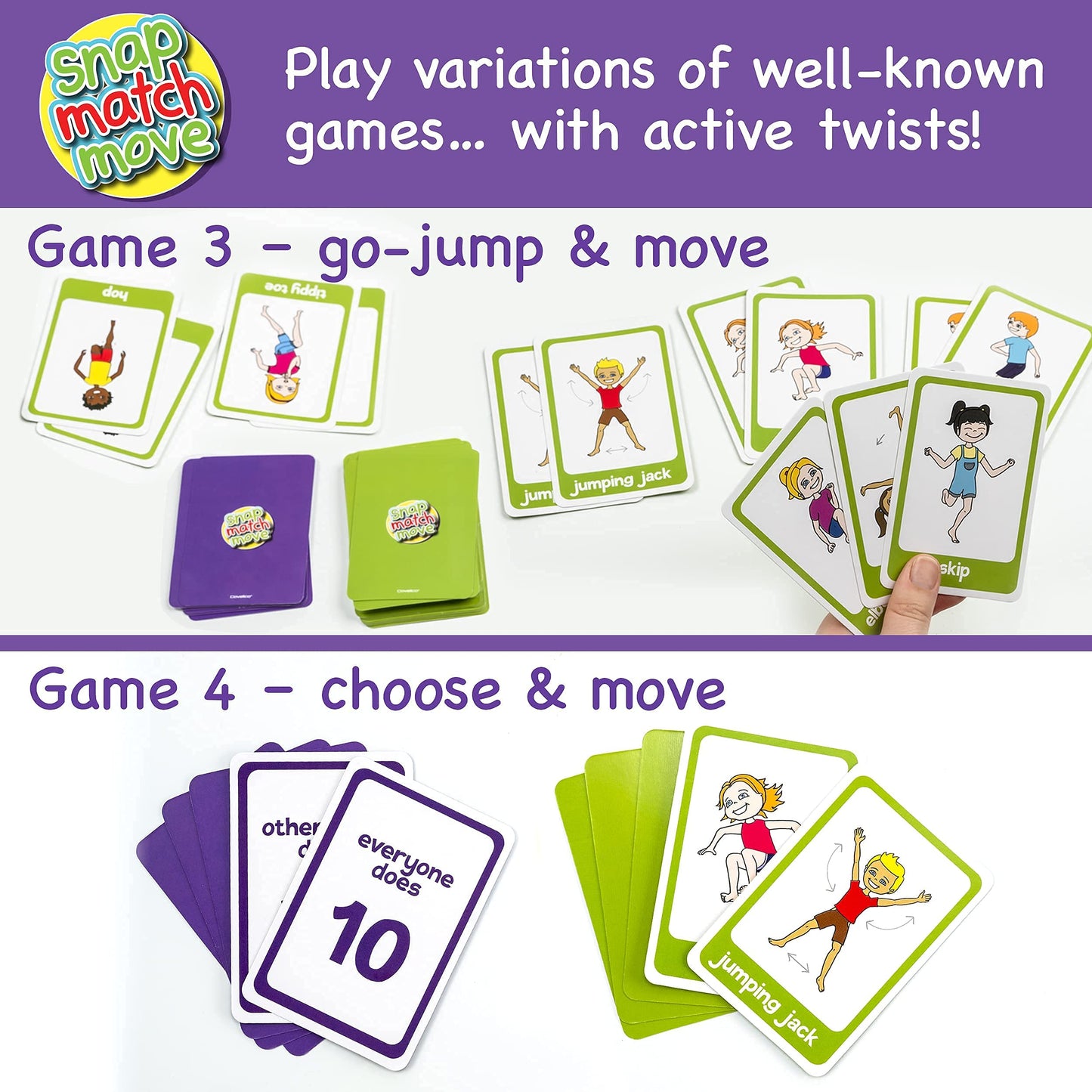 Covelico Kids Exercise Cards & Hopscotch Rings – 12 Rings + 3 Beanbags & 52 Activity Cards, Recess Toys, PE Equipment, Obstacle Course for Kids 3–5, Indoor & Outdoor