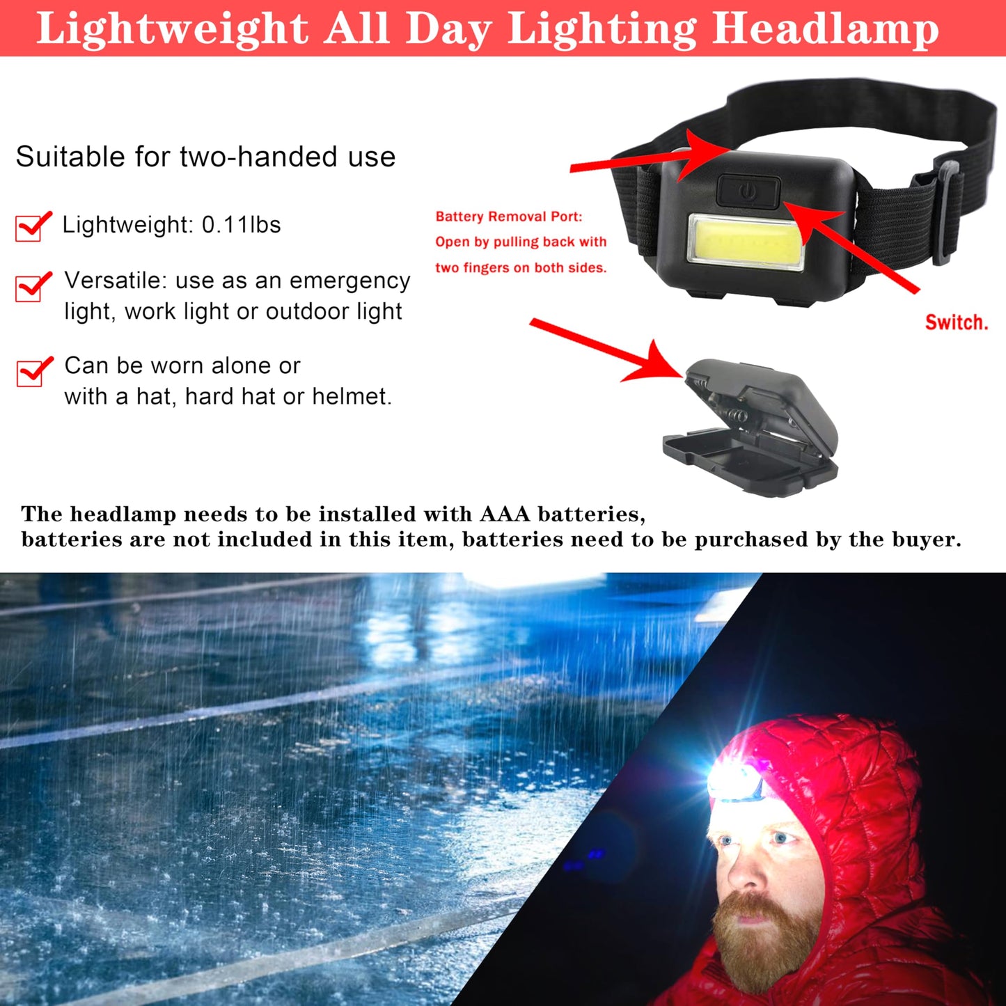 HAIPHAIK Emergency Roadside Kit for Car,Emergency Kits for Vehicles,Jumper Cables headlamps car Glasses Holder,Roadside Emergency Kit Women Men