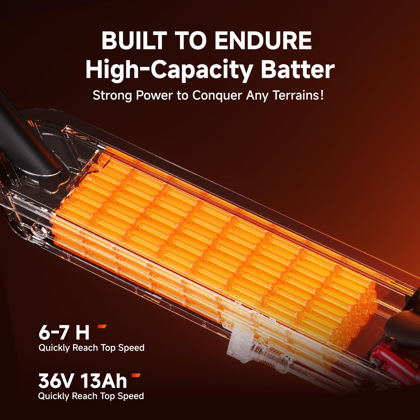 ECOROAD Electric Scooter with 8" Tires, Up to 15 Miles Range, 400W Peak Motor & 19 Mph Folding Electric Scooter for Adults, Commuting Scooters for Adults and Teens