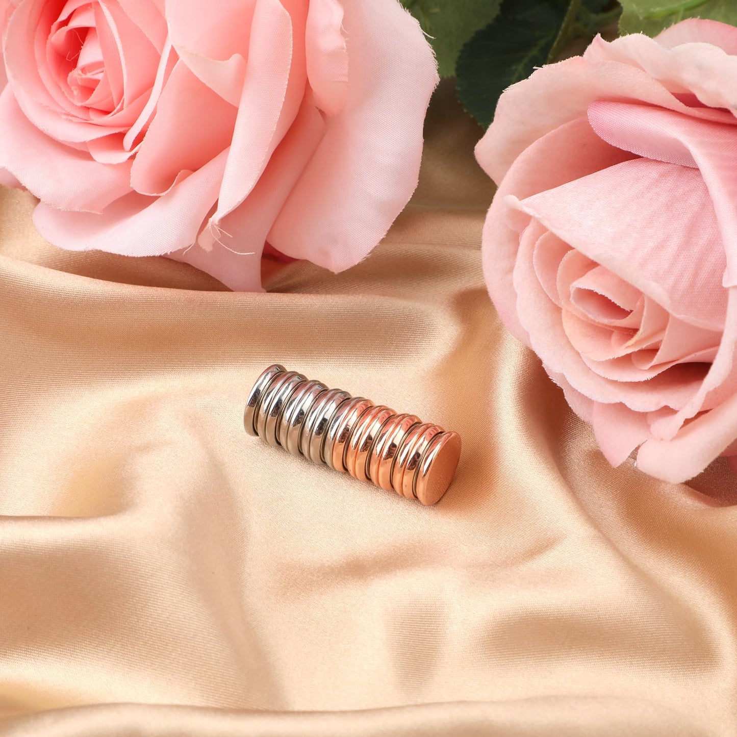 8pcs Hijab Magnetic Pins, Multi-Purpose Magnetic Scarf Clip no Snag Hijab Magnets Scarf Magnetic Clasp Strong Magnetic Hijab Pins Pinless Brooch for Women Clothes (Pink, Silver)