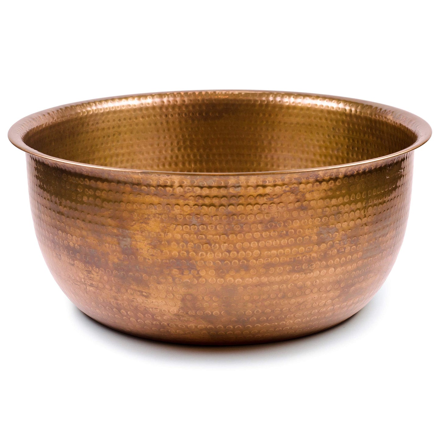 Noel Asmar Hammered Copper Pedicure Bowl, Naturally Balancing, Hand Finished, Durable and Lightweight