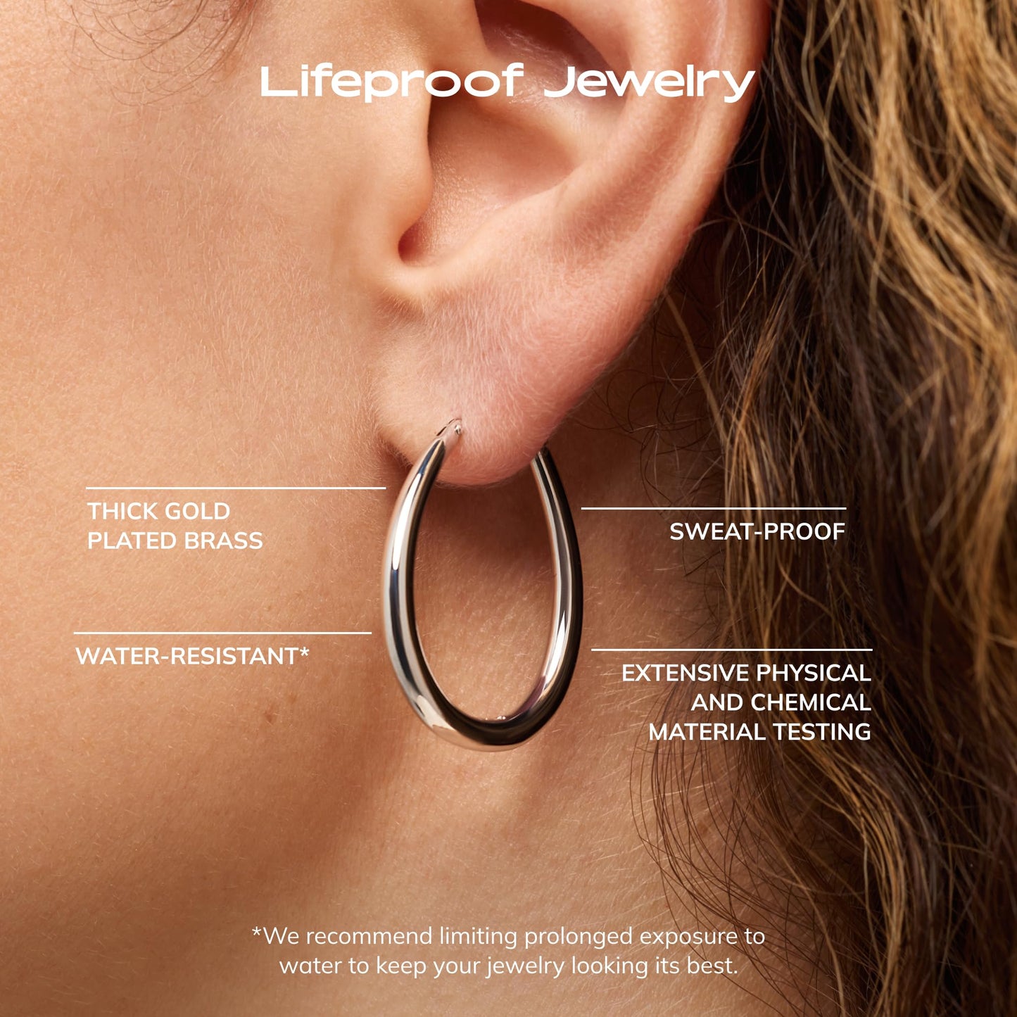Ana Luisa Hoop Earrings for Women - Sterling Silver, 14K Gold Plated & Silver Rhodium Plated Assorted Earring Styles - Dainty, Small Gold Hoop Earrings for Daily Wear - Hypoallergenic & Tarnish-Free