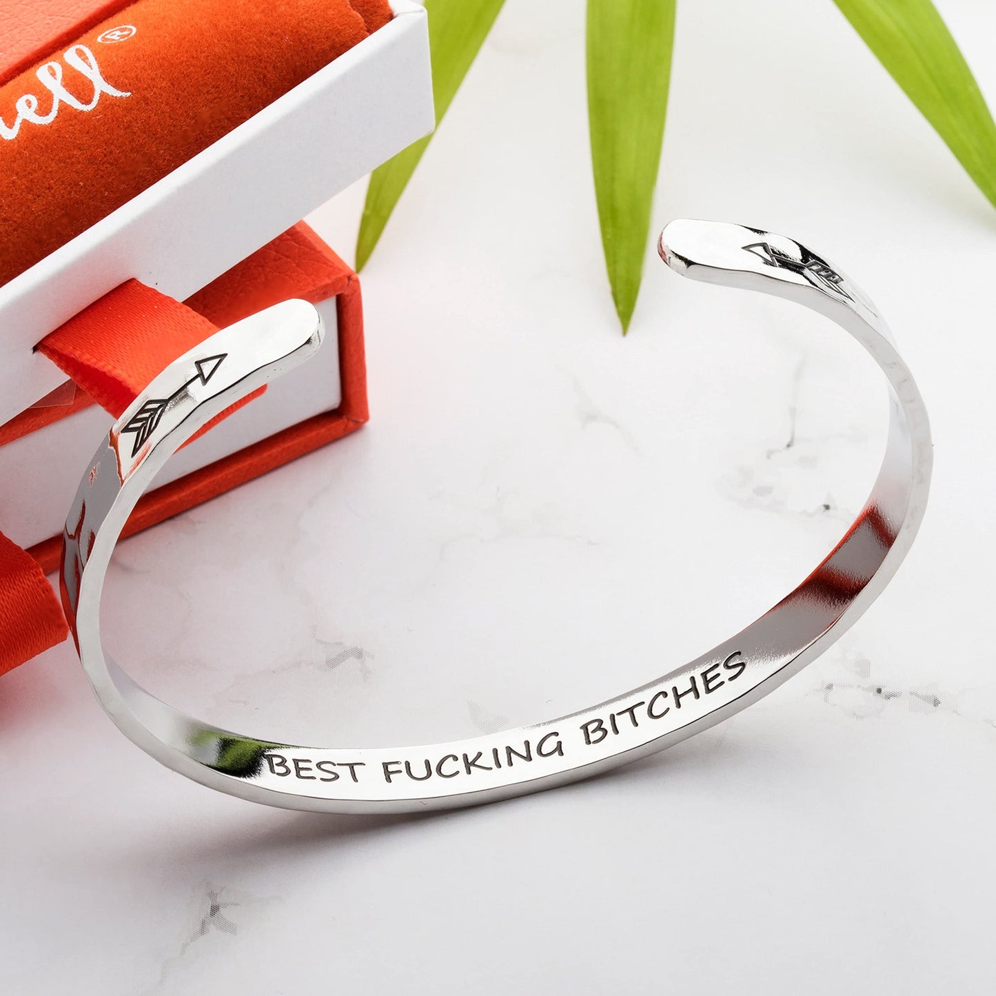 Carviell Best Friend Bracelets, Friendship Gift Jewelry, Silver Bff Birthday Gifts for Women Friends, Bestfriend Cute Bracelet