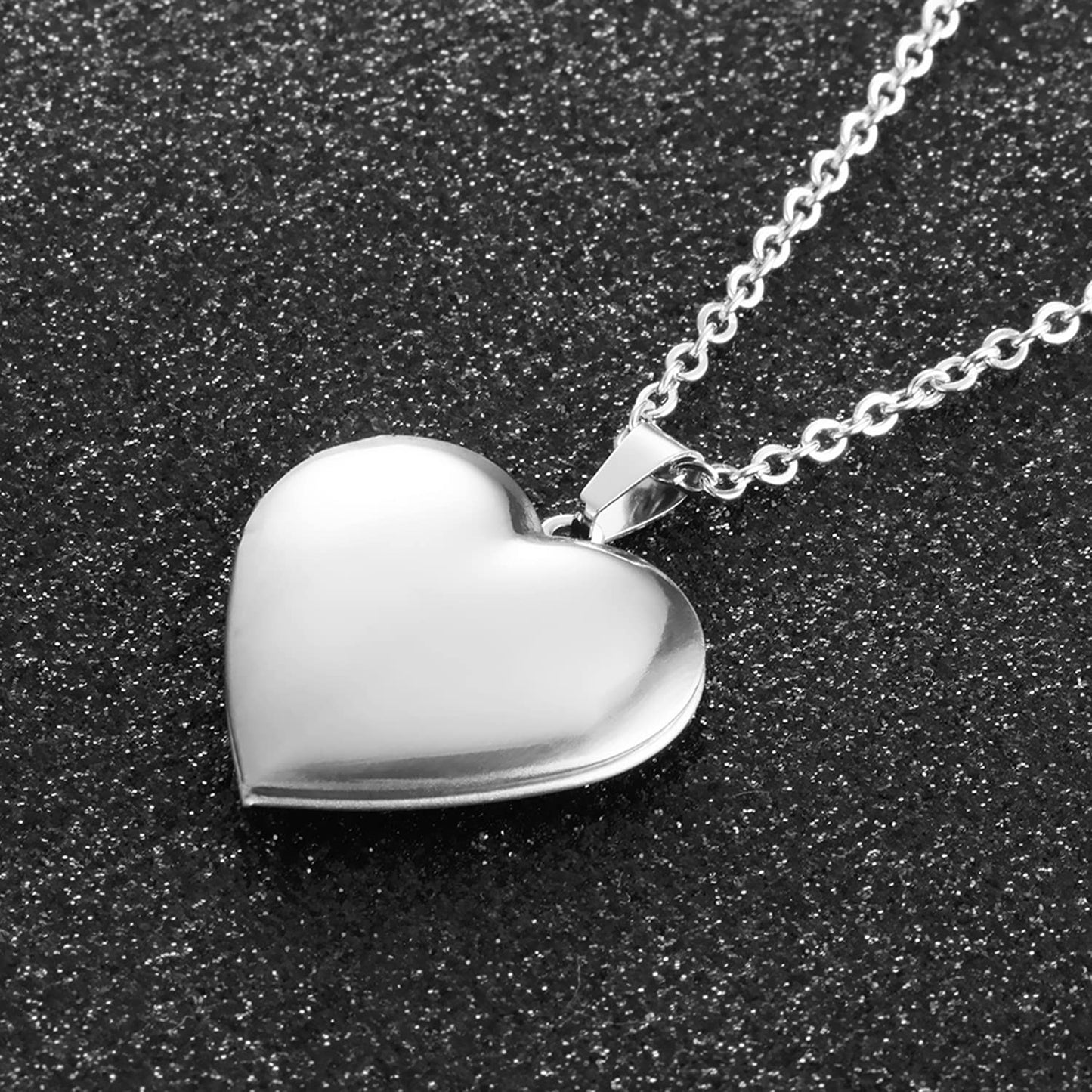 PHOCKSIN I Love you Grandma Custom Necklaces For Women Picture Necklace Personalized Photo Heart Locket Necklace Customized Memorial Necklace Mothers Day Gifts