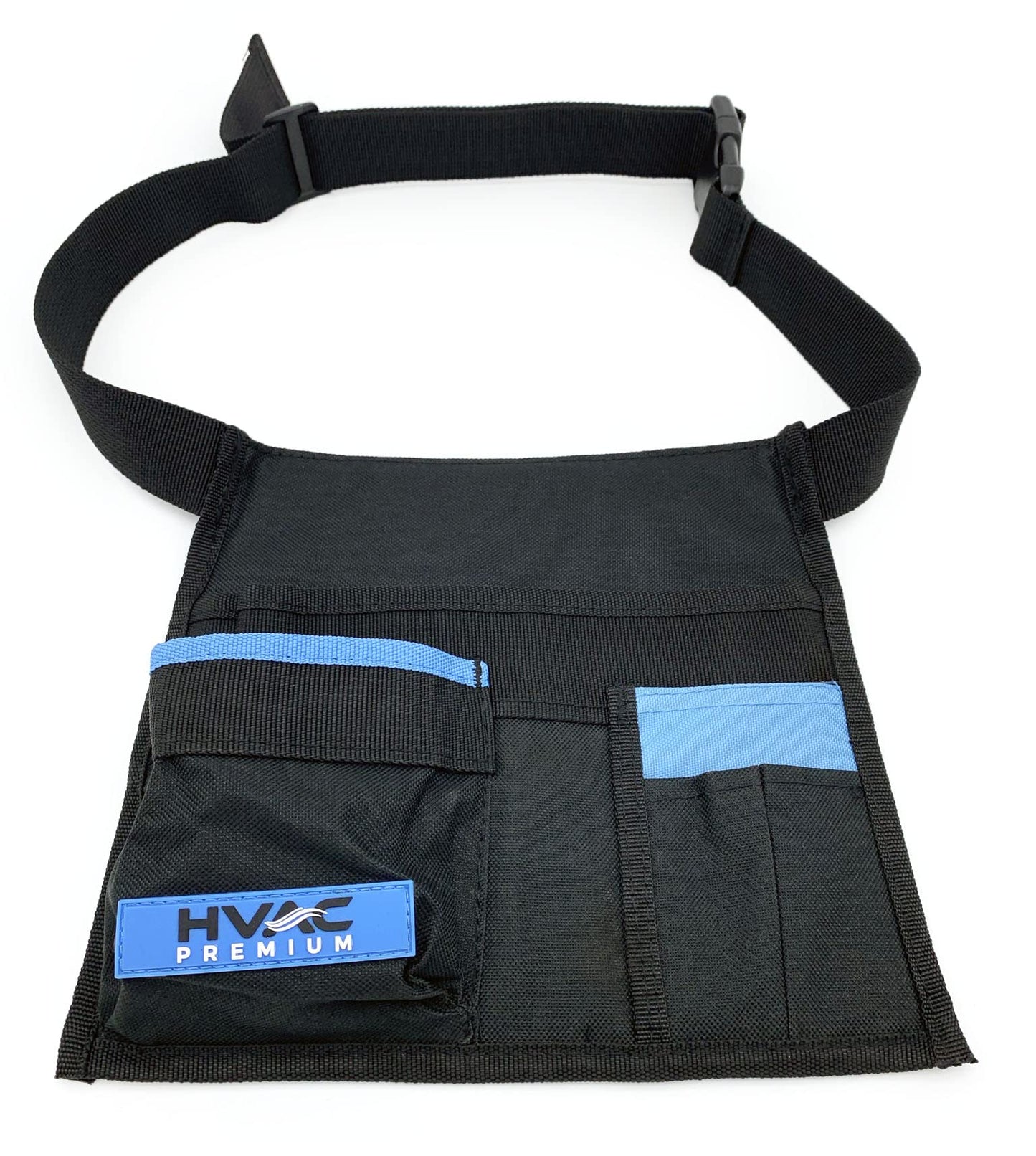 HP 5-Pocket Tool Waist Apron - Professional Heavy Duty Waist Work Apron, Fully Adjustable Gardening,Utility, Craftsman, Carpenters, Builders for Men & Women