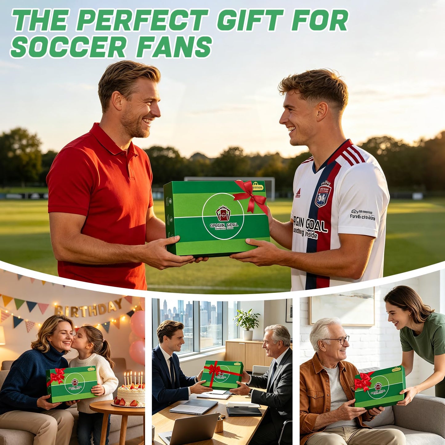 Original Soccer Board Game 2026 Soccer Event Interactive Soccer Toy Gift - Foosball Table Game for Indoor Home Party Family Perfect Christmas Birthday Tabletop Football Gift for Kids