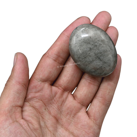 Amazing Gemstone Chrysoberyl Cats Eye Crystals and Healing Stones - Large Palm Stone Crystals Piedra - Crystal for Good Luck, Positive Energy, Meditation - Unique Stocking Stuffers, Gifts for Women