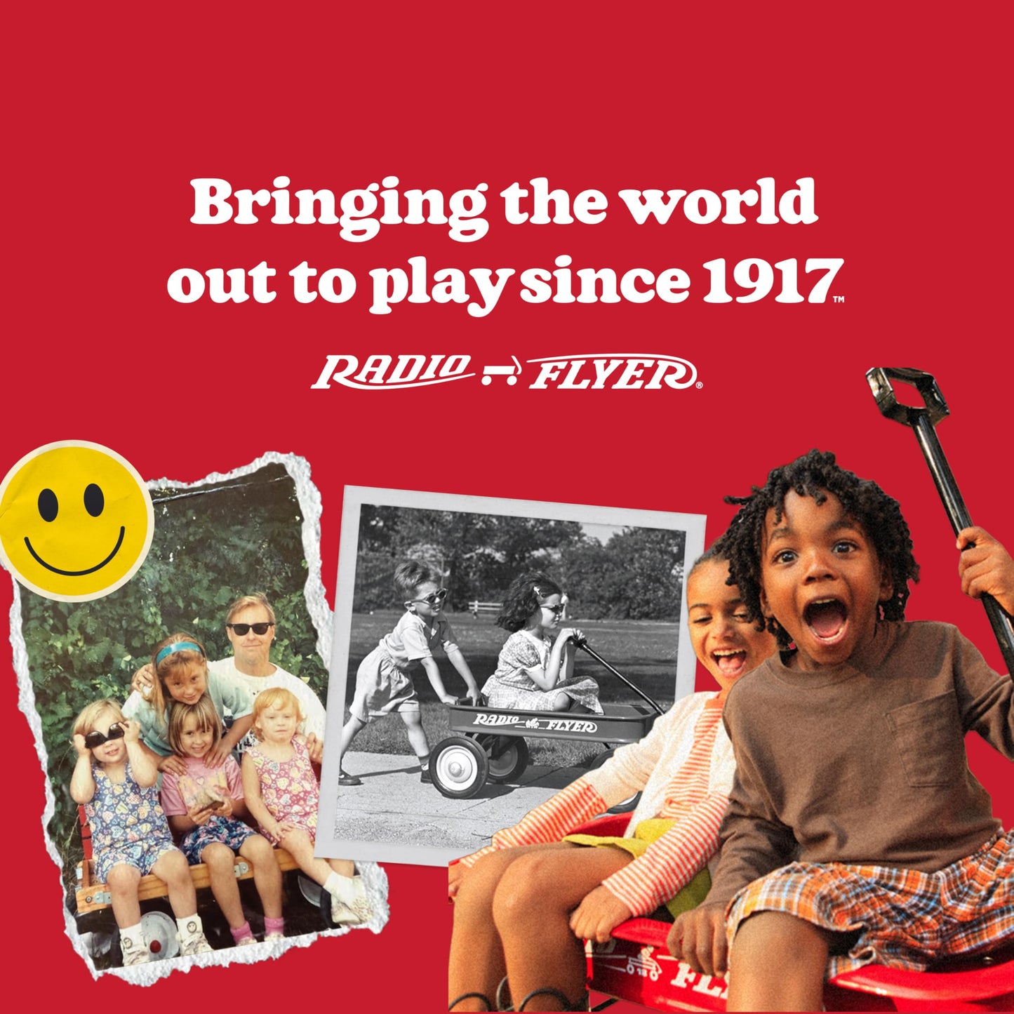 Radio Flyer City Luxe Stroll 'N Wagon, for Ages 1+, 3-in-1 Push or Pull, with Bench Mode, Easy Fold, UV Canopy, 5-Point Harnesses, Front Caster Wheels & 12" Rear Wheels, Stroller Wagon for Kids