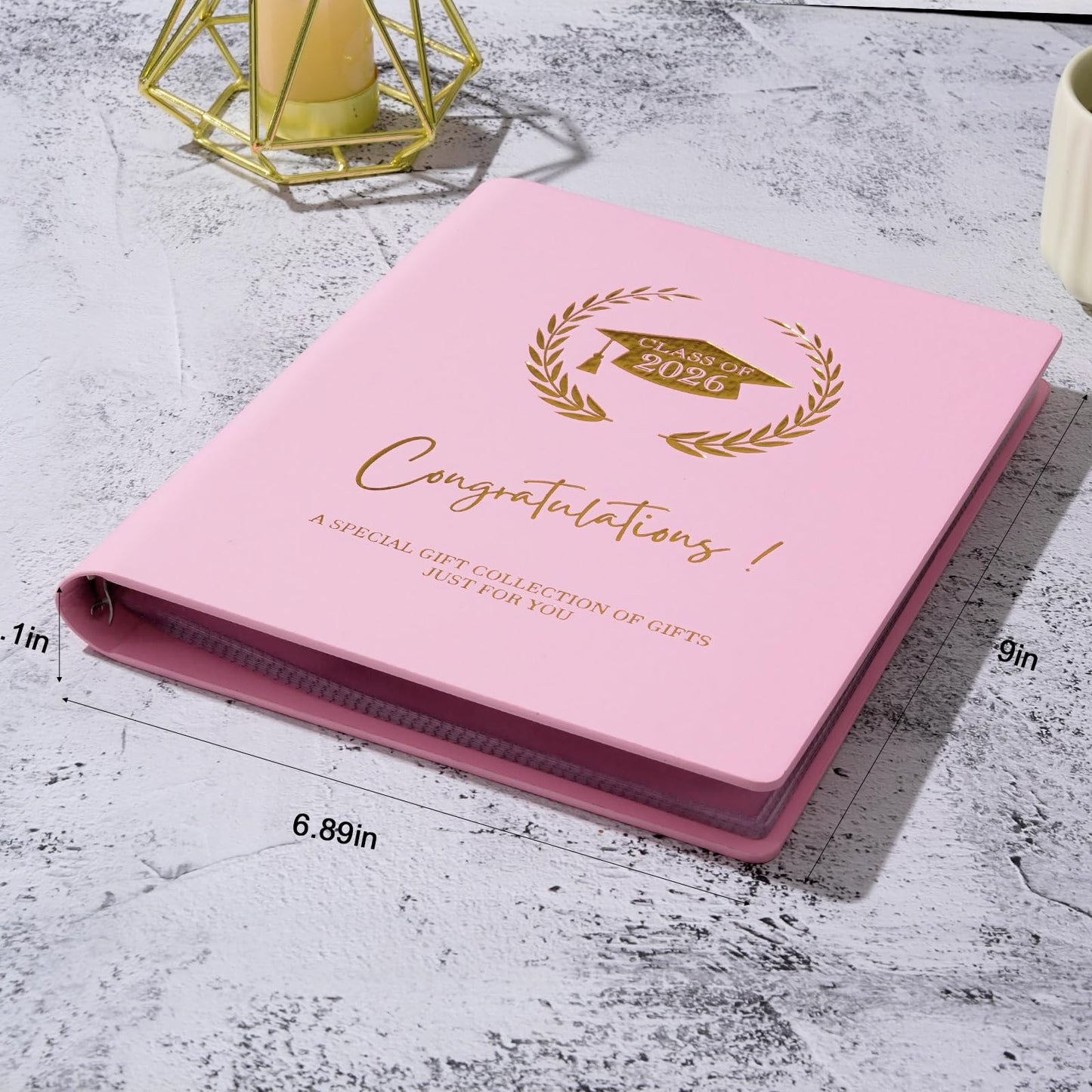 Graduation Gifts 2026, High School / College Graduation Gift Card Book, First Year of College Survival Kit from Parents for Her Girls Teens Students, Class of 2026 Gift Card / Cash Holder booklet